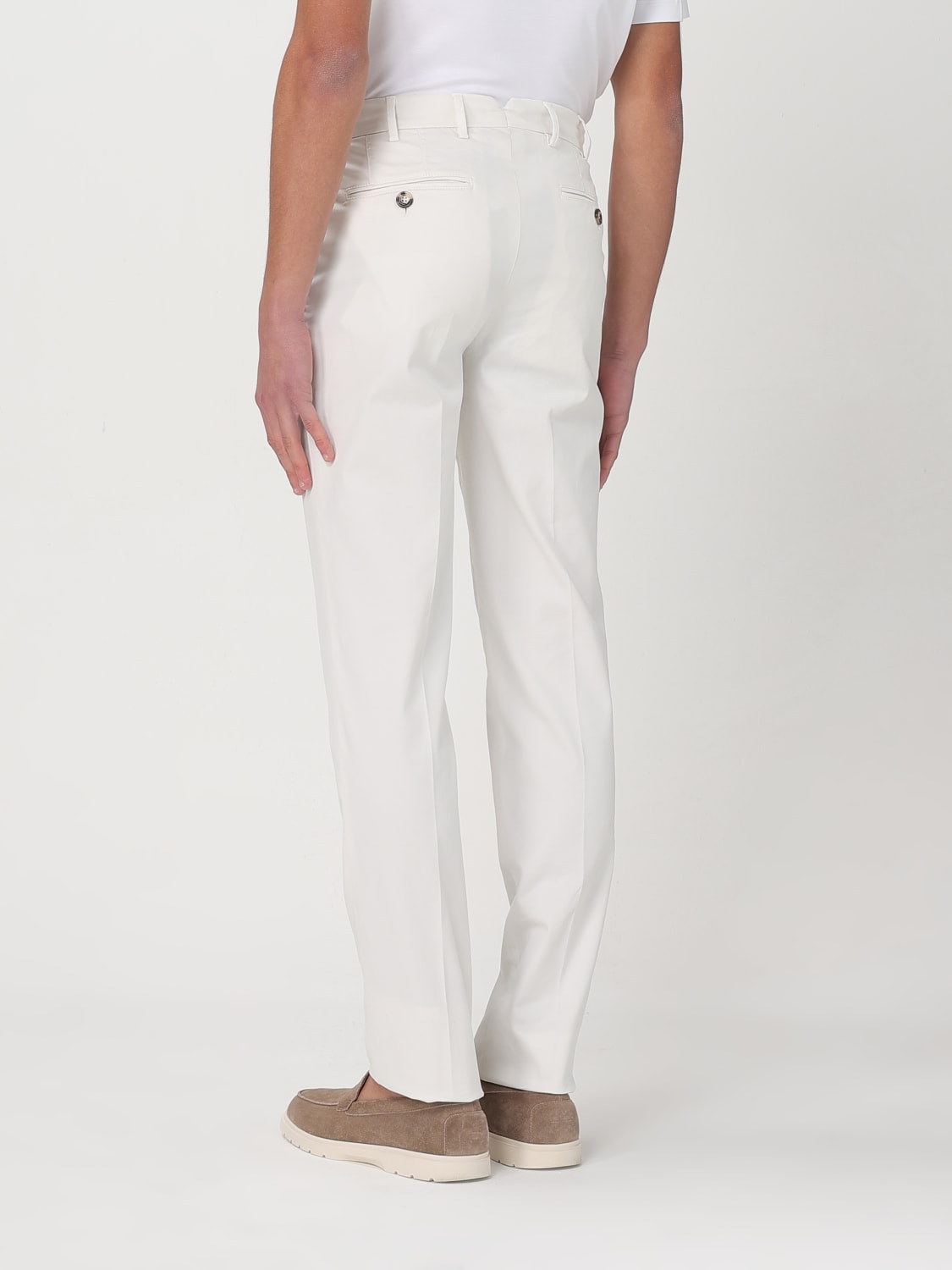 BRUNELLO CUCINELLI: Pants men - White | Brunello Cucinelli pants
