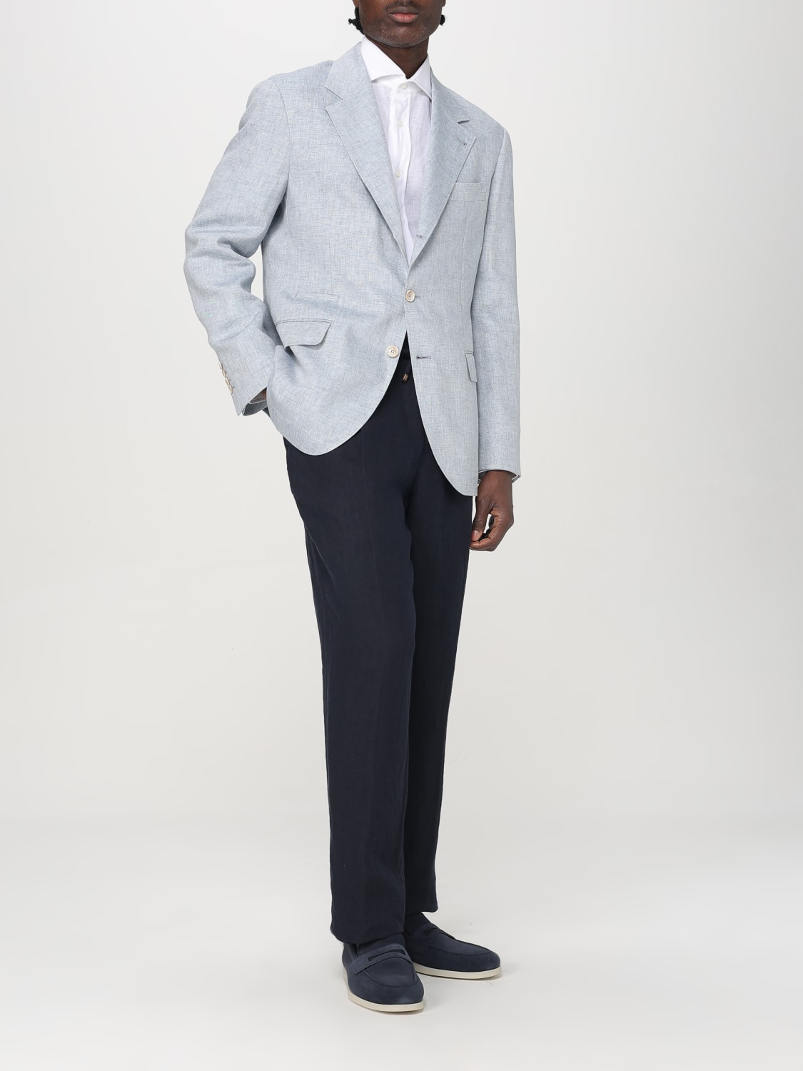 BRUNELLO CUCINELLI JACKET: Blazer men Brunello Cucinelli, Gnawed Blue - Img 2