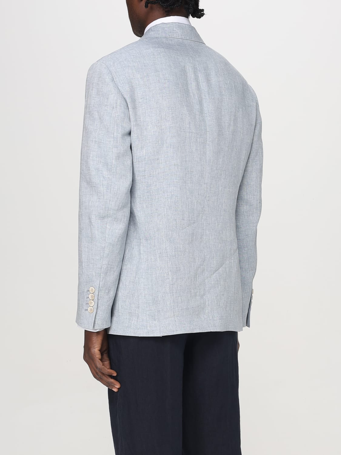 BRUNELLO CUCINELLI JACKET: Blazer men Brunello Cucinelli, Gnawed Blue - Img 3