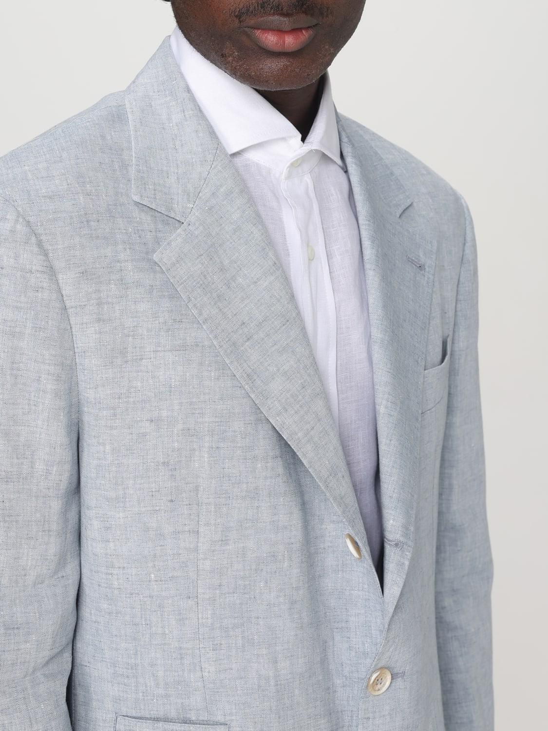 BRUNELLO CUCINELLI JACKET: Blazer men Brunello Cucinelli, Gnawed Blue - Img 5