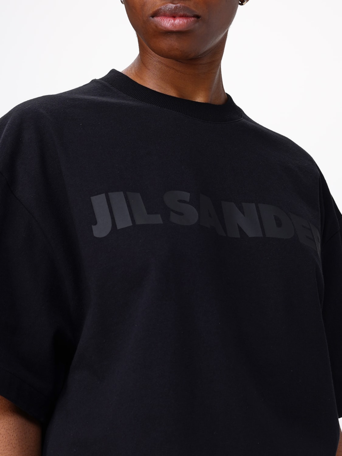 JIL SANDER T-SHIRT: T-shirt woman Jil Sander, Black - Img 5