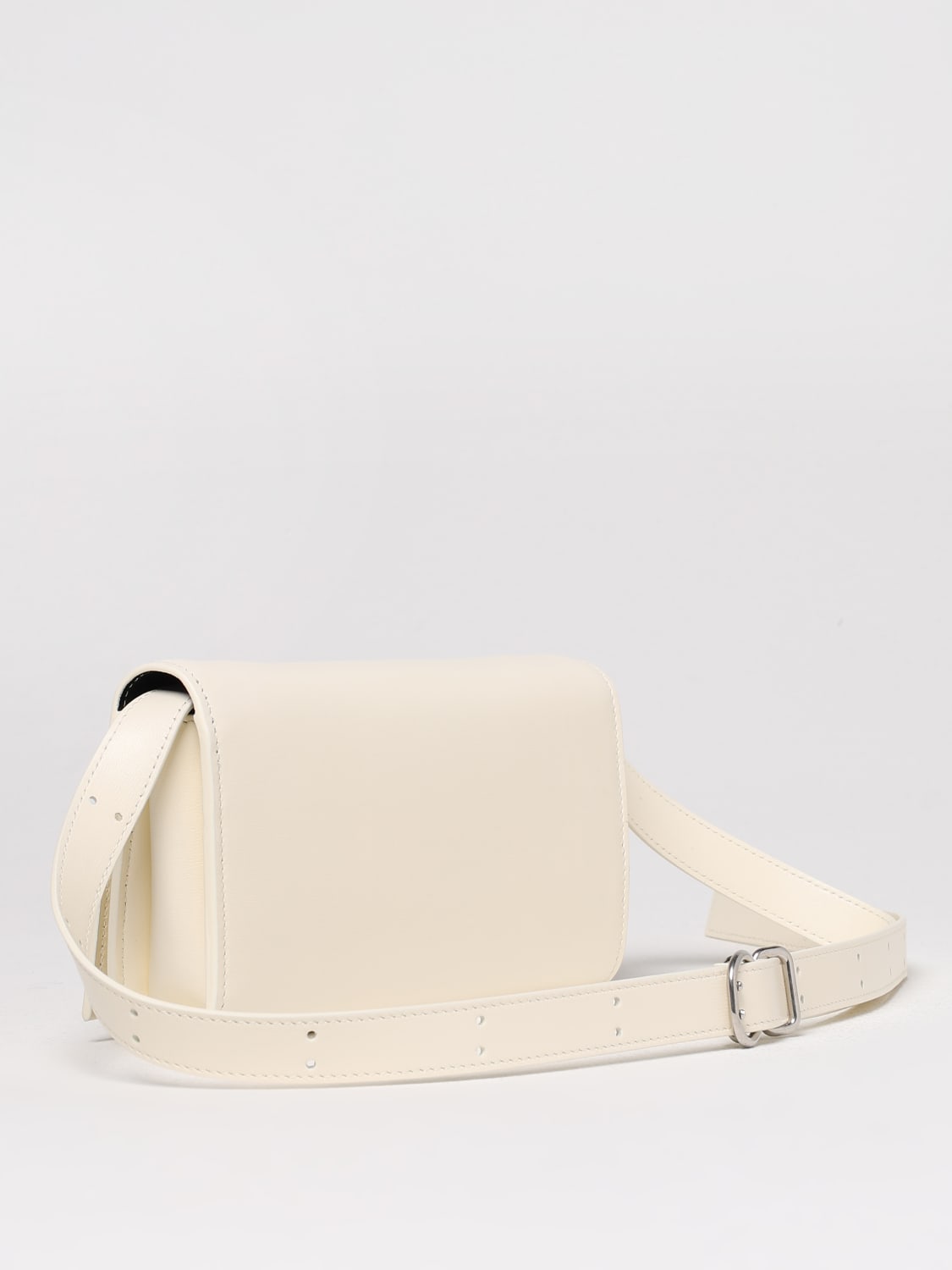 JIL SANDER: Shoulder bag woman - Ivory | Jil Sander mini bag