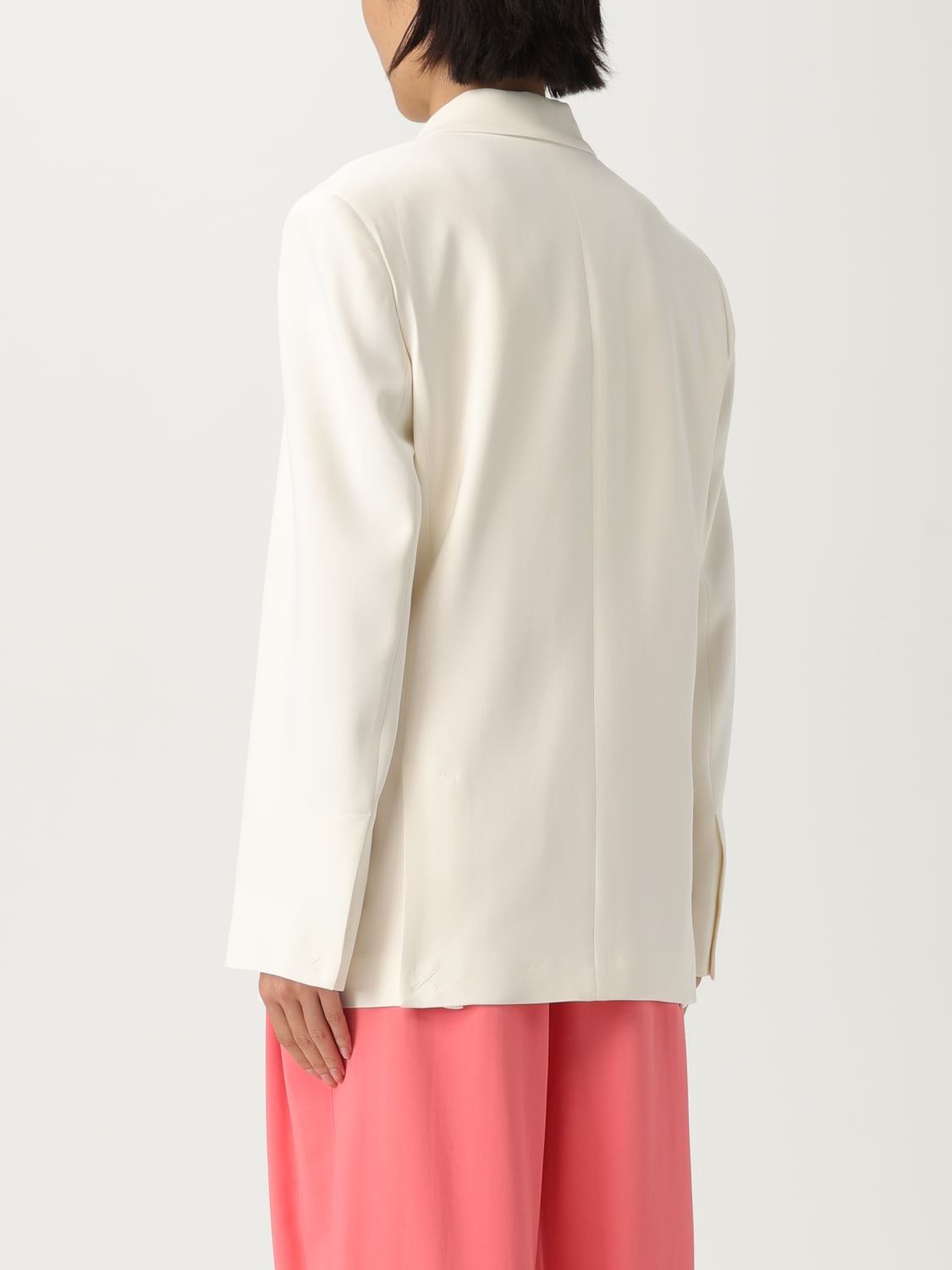 アウターその他 PINKO Woman Blazer White 104883A213 Z07 21608392_51863902_600.jpg