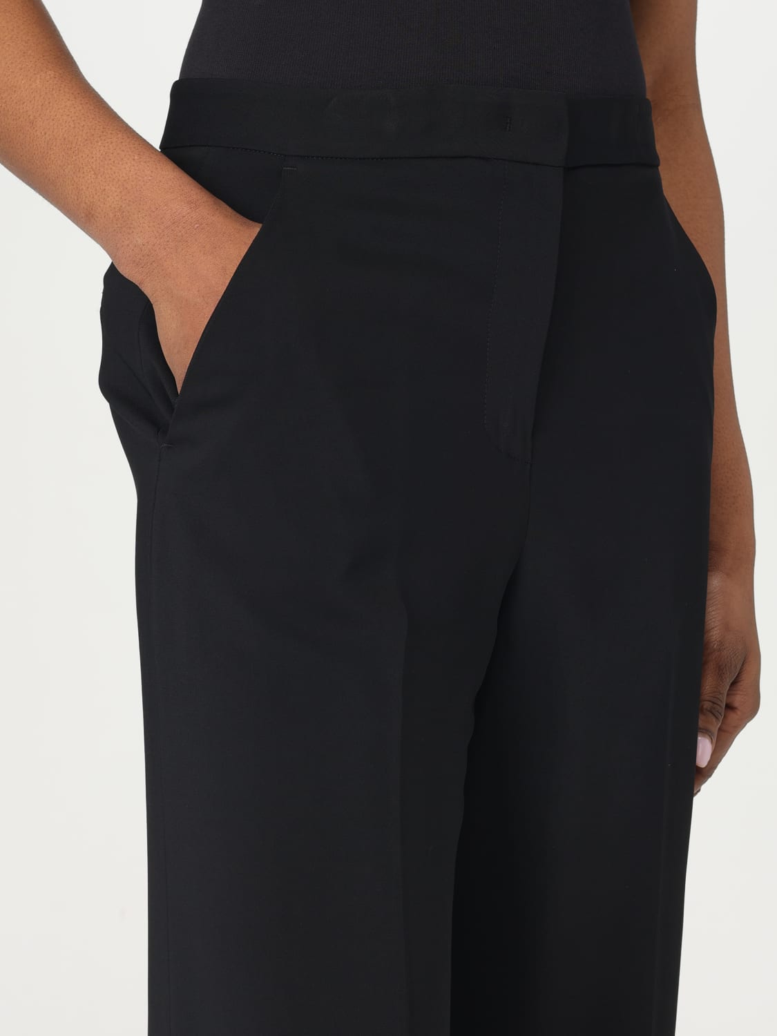 パンツ PINKO Women Straight Pants 103350A1U1 Z99 Black Pinko Outlet: Pants woman - Black | Pinko pants 103350A1U1