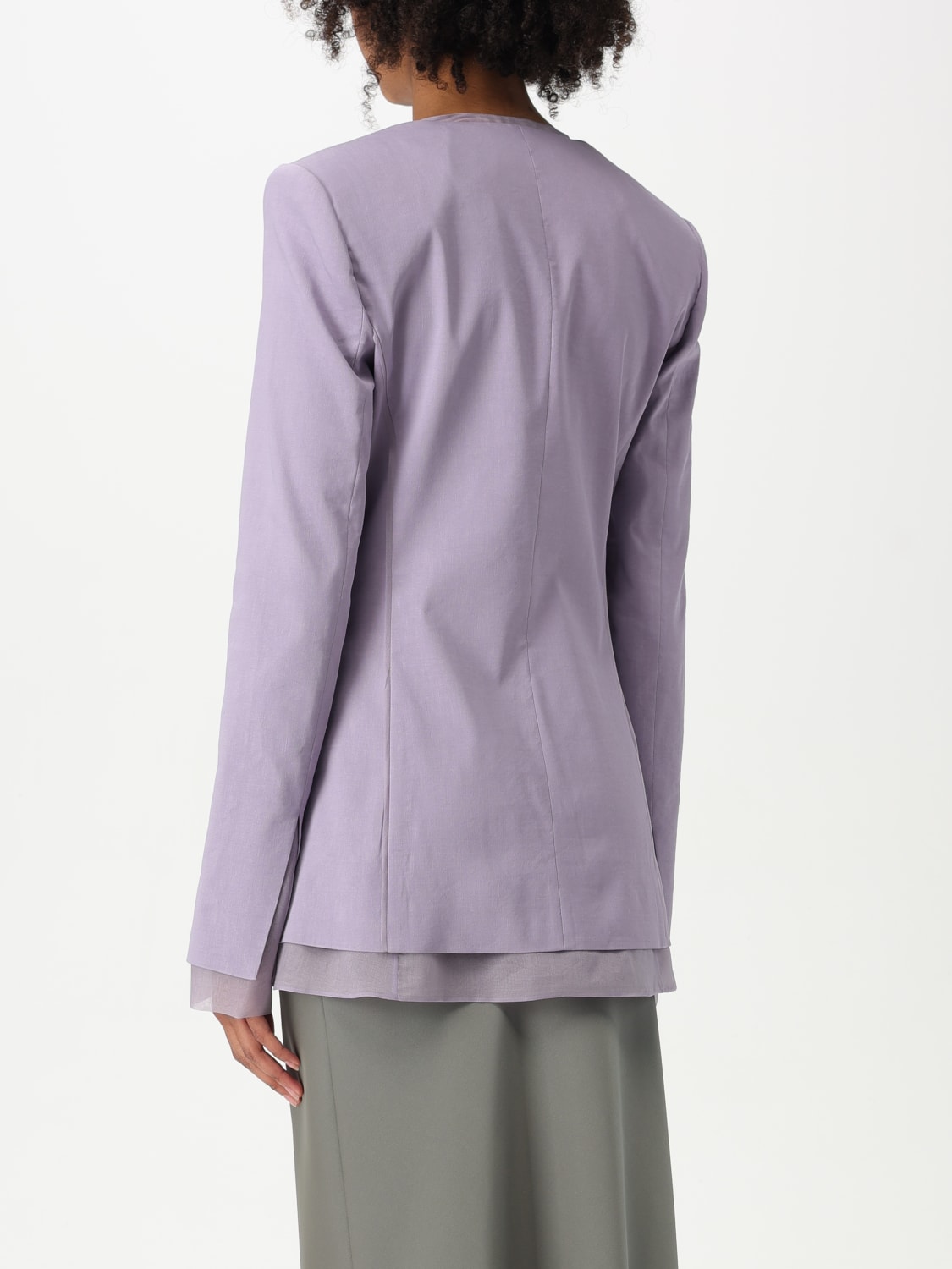 アウターその他 PINKO Woman Blazer Lilac 104674A2EE Y63 PINKO: Blazer woman - Lilac | Pinko blazer 104674A2EE online