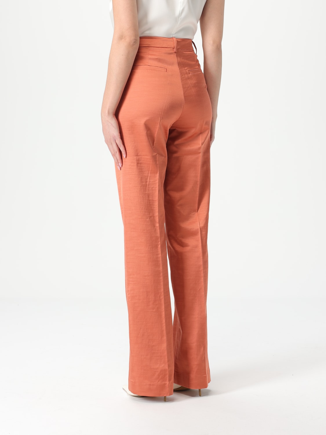 パンツ PINKO Woman Pants Burnt 104945A2DF L55 PINKO: Pants woman - Burnt | Pinko pants 104945A2DF online