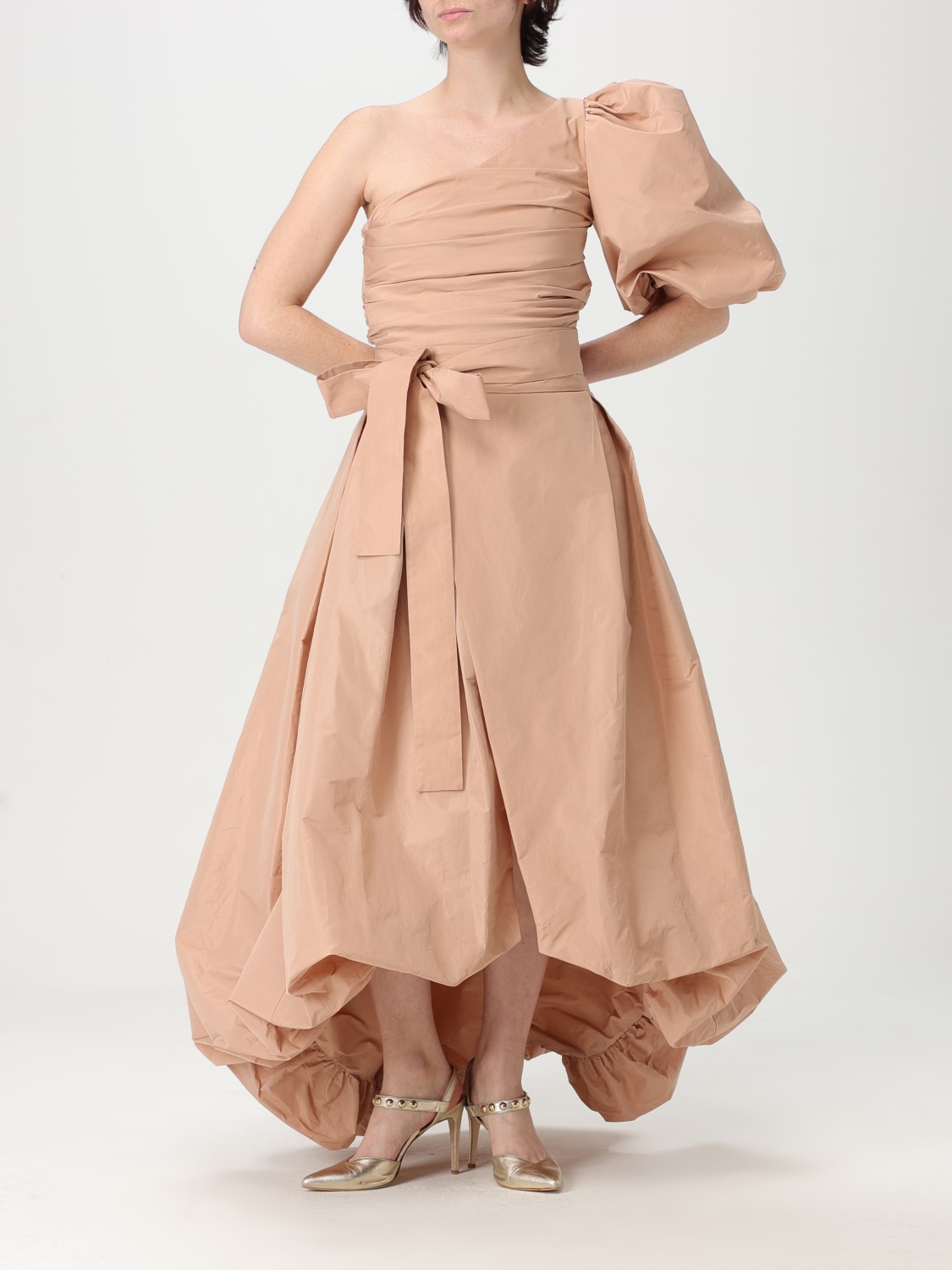 PINKO GONNA: Gonna Pinko in crepe , Rosa - Img 2