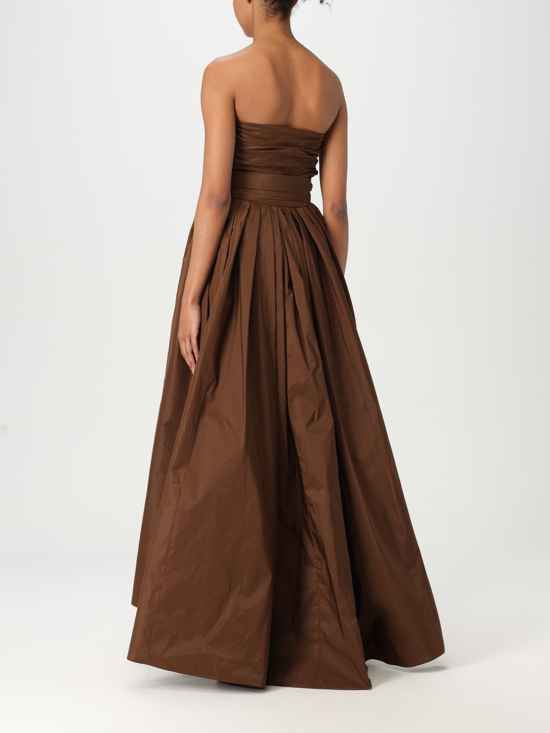 PINKO ABITO: Abito elegante Pinko in crêpe, Moro - Img 2