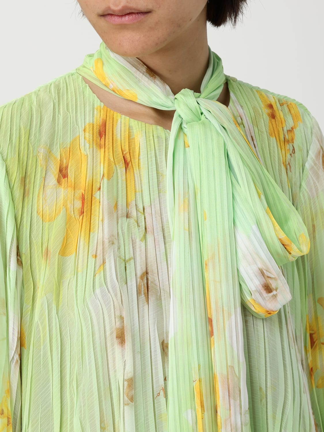 PINKO TOP: Top woman Pinko, Green - Img 3