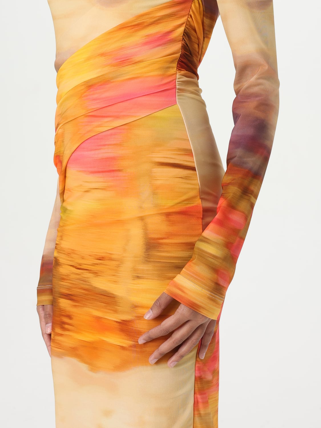 PINKO: Dress woman - Beige | Pinko dress 104838A2G1 online PINKO: Dress woman - Beige | Pinko dress 104838A2G1 online