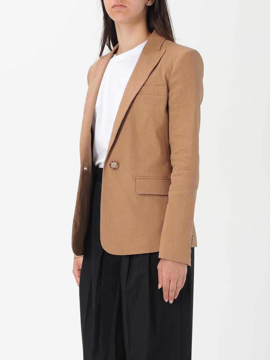 ジャケット PINKO Women Jackets 105057 A0IML31 Brown PINKO: Blazer woman - Brown | Pinko blazer 105057A0IM online
