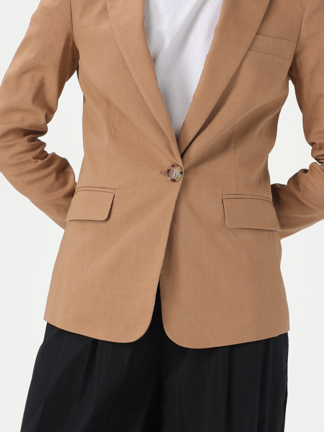 ジャケット PINKO Women Jackets 105057 A0IML31 Brown PINKO: Blazer woman - Brown | Pinko blazer 105057A0IM online