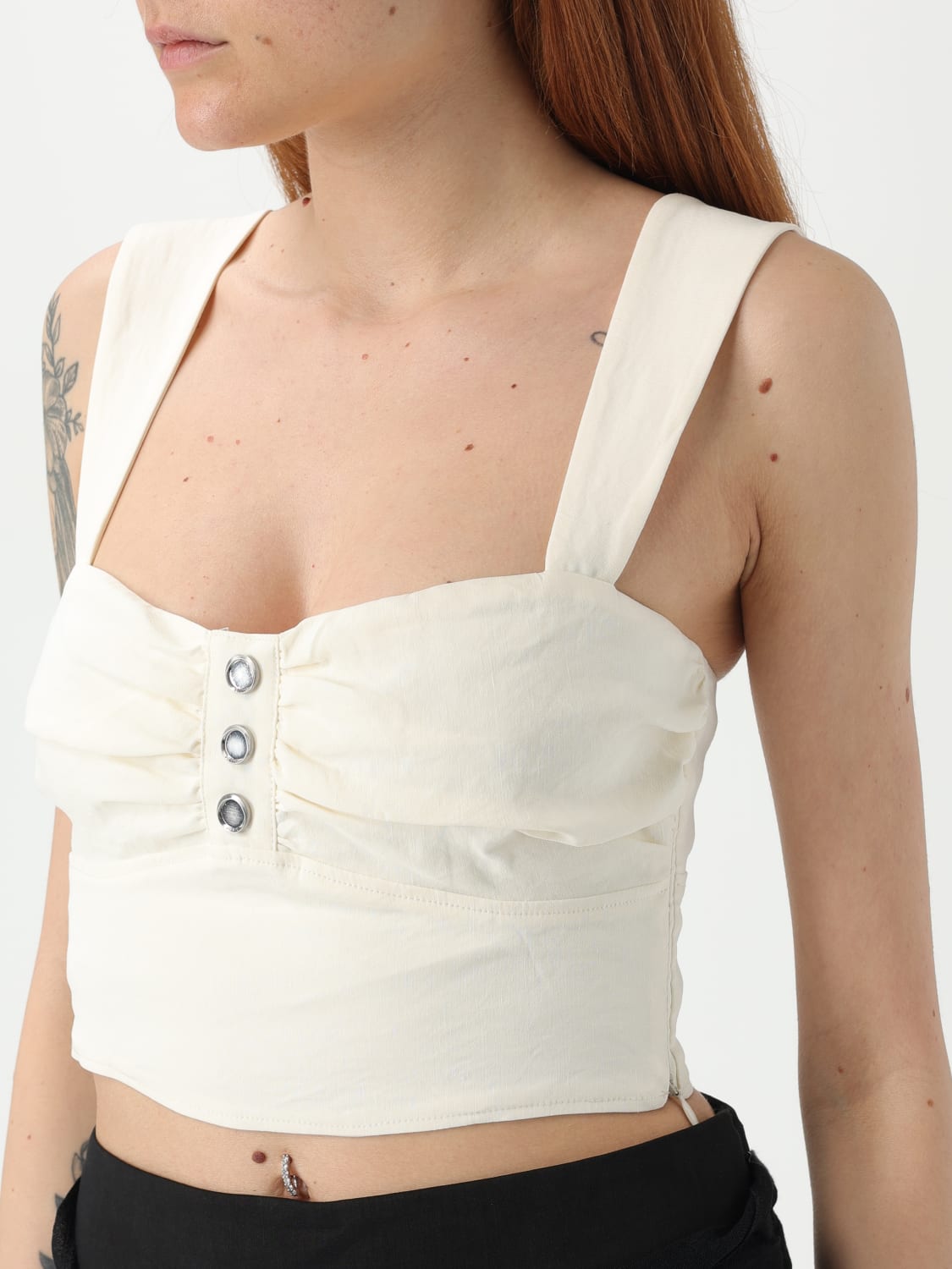 PINKO TOP: Top woman Pinko, White - Img 3