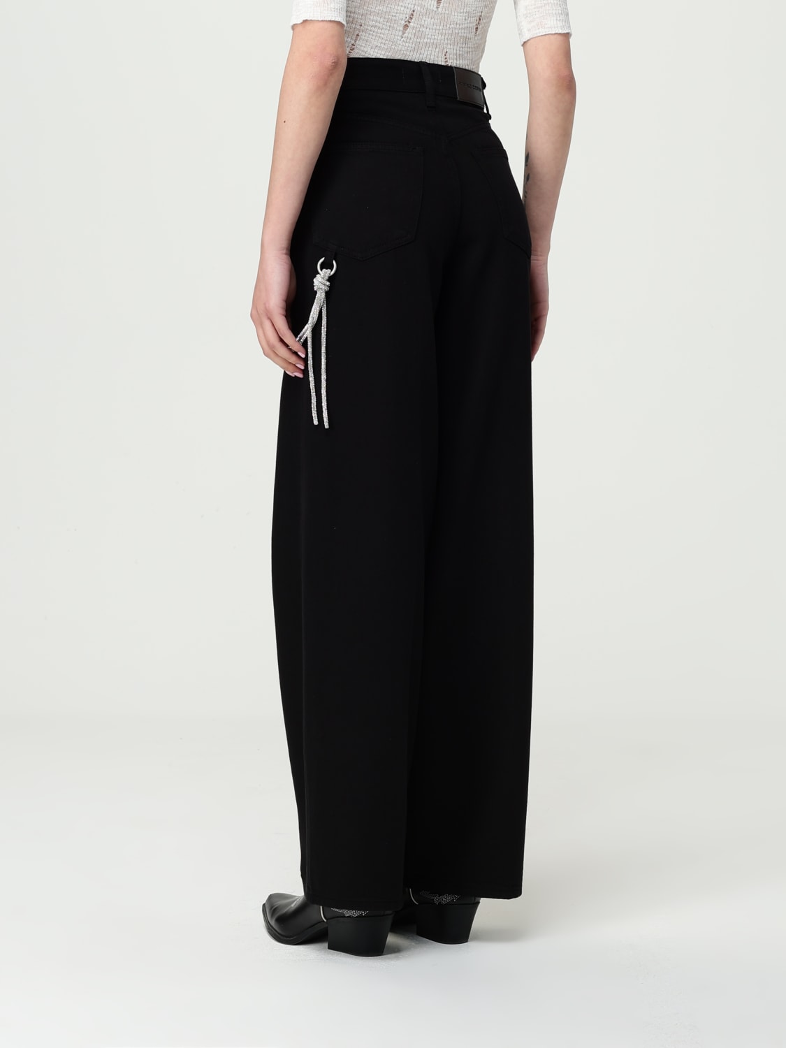 PINKO: Jeans woman - Black | Pinko jeans 104601A2DO online