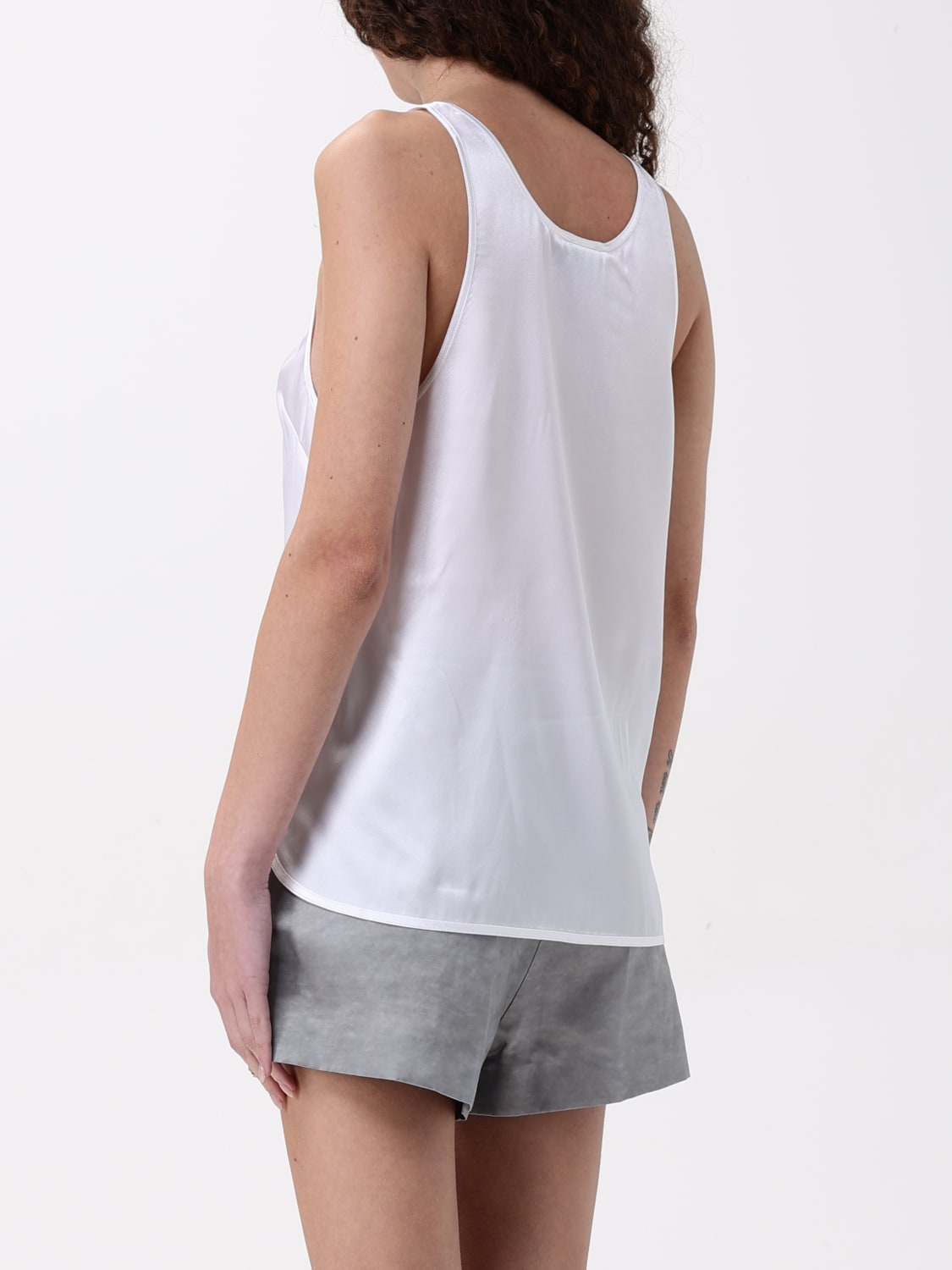 PINKO 탑: 탑 여성 Pinko, 화이트 - Img 3