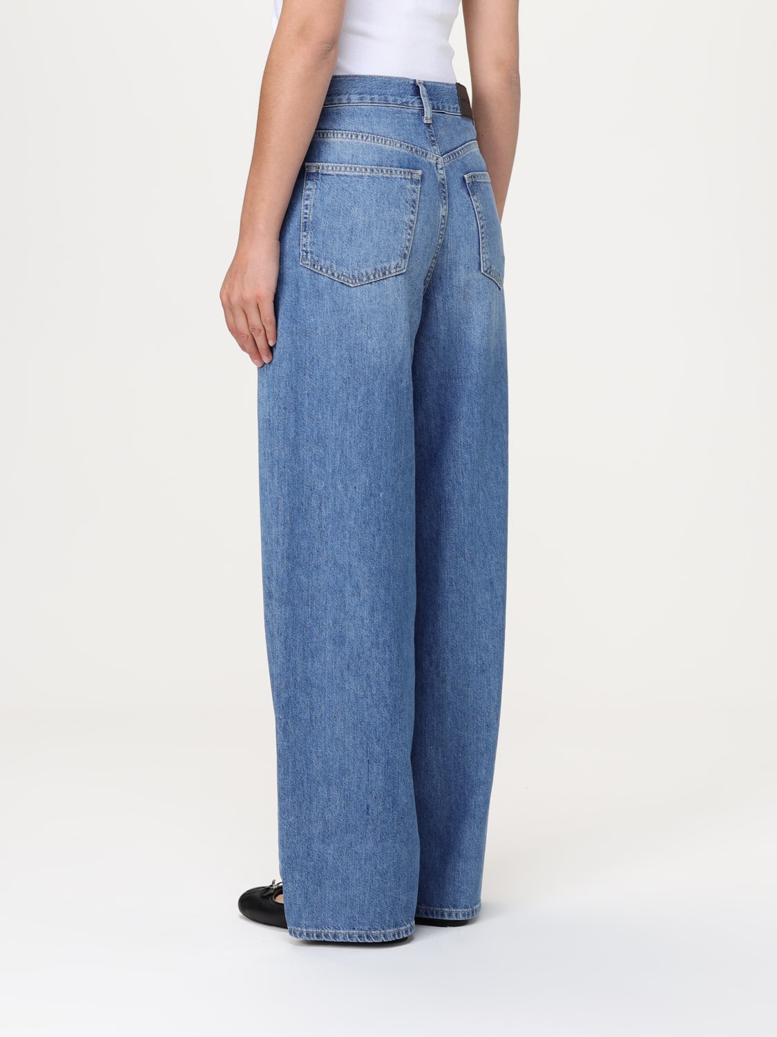 デニム・ジーパン PINKO Women Denim Pants 104601 A2DRPJO Blue Pinko Wide leg jeans - Blue - Women | 104601A2DRPJO | thebs.com