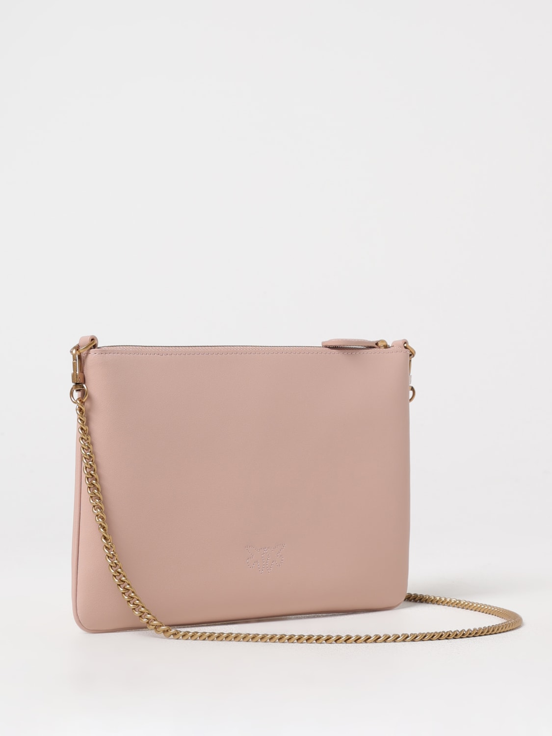 PINKO CLUTCH: Borsa a tracolla Pinko in pelle , Cipria - Img 2