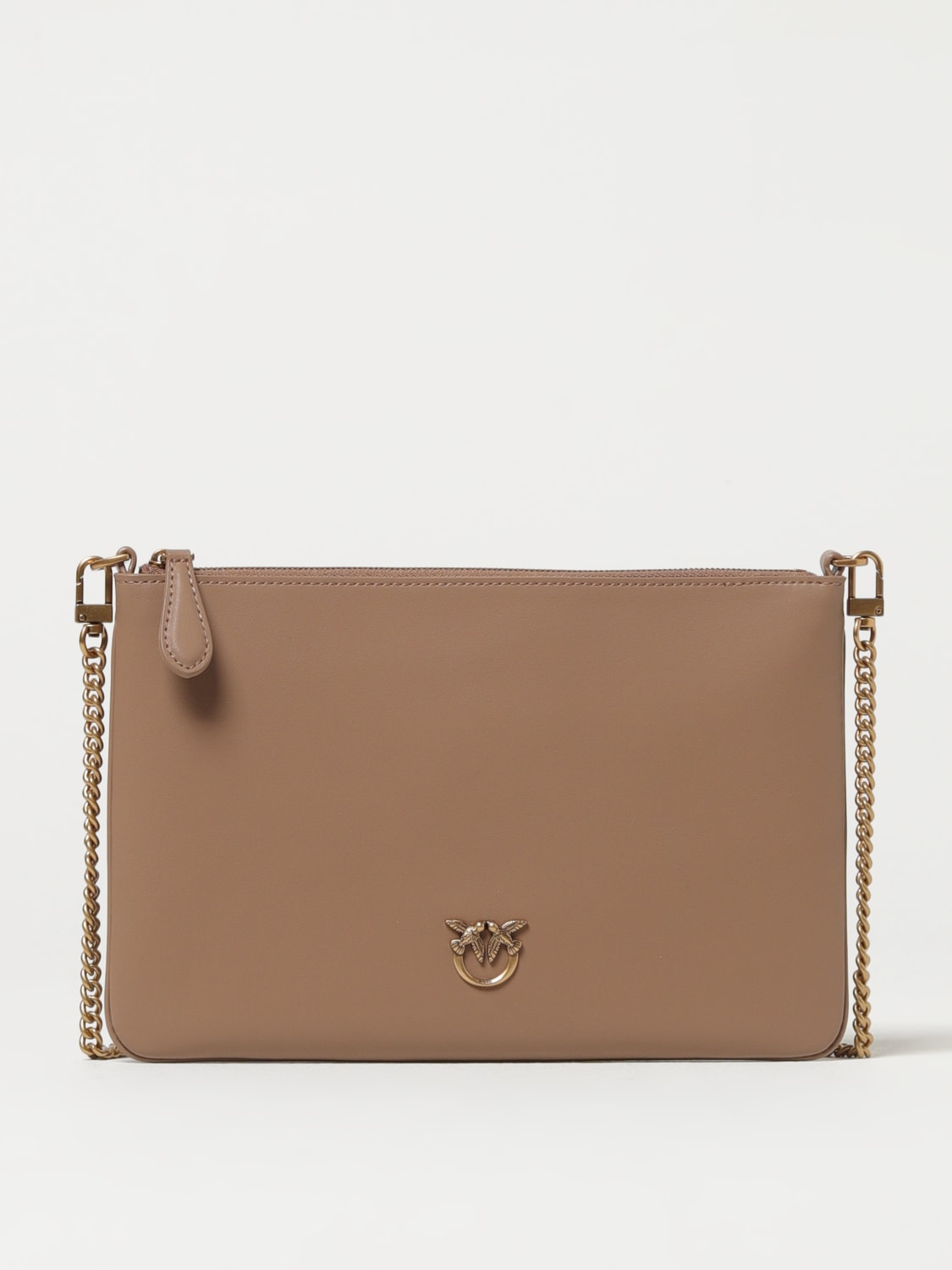 PINKO CLUTCH: Borsa a tracolla Pinko in pelle , Bianco 1 - Img 1