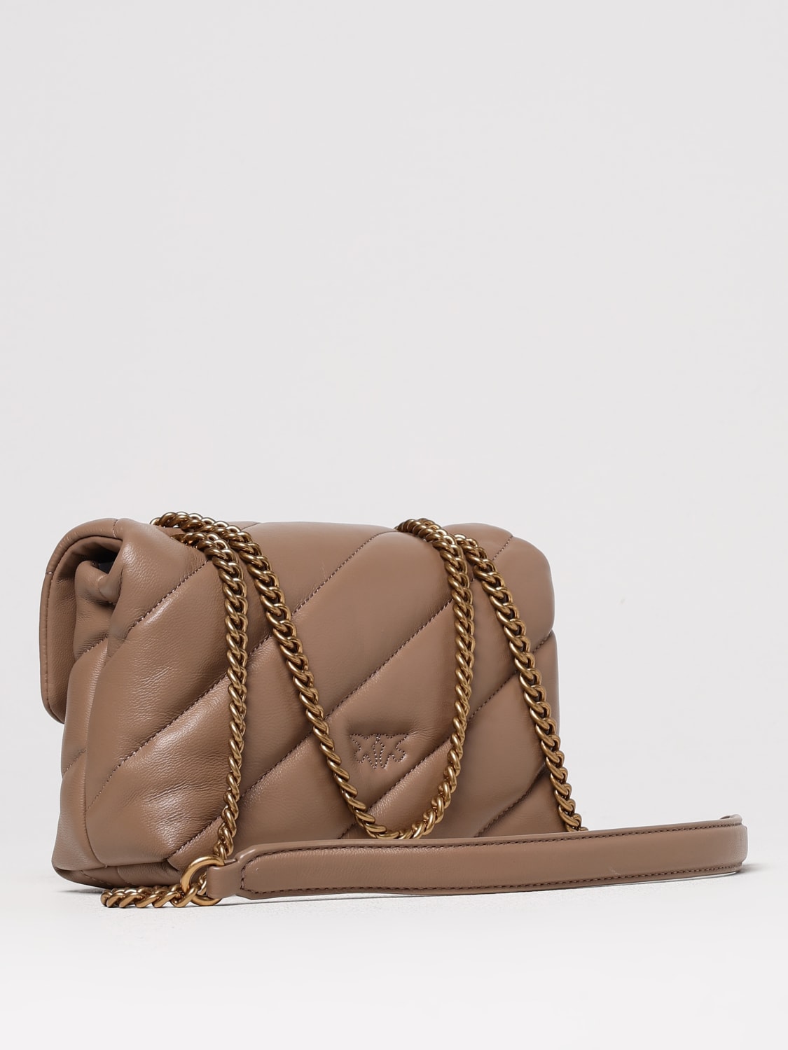 PINKO MINI BOLSO: Bolso de hombro mujer Pinko, Marrón - Img 2