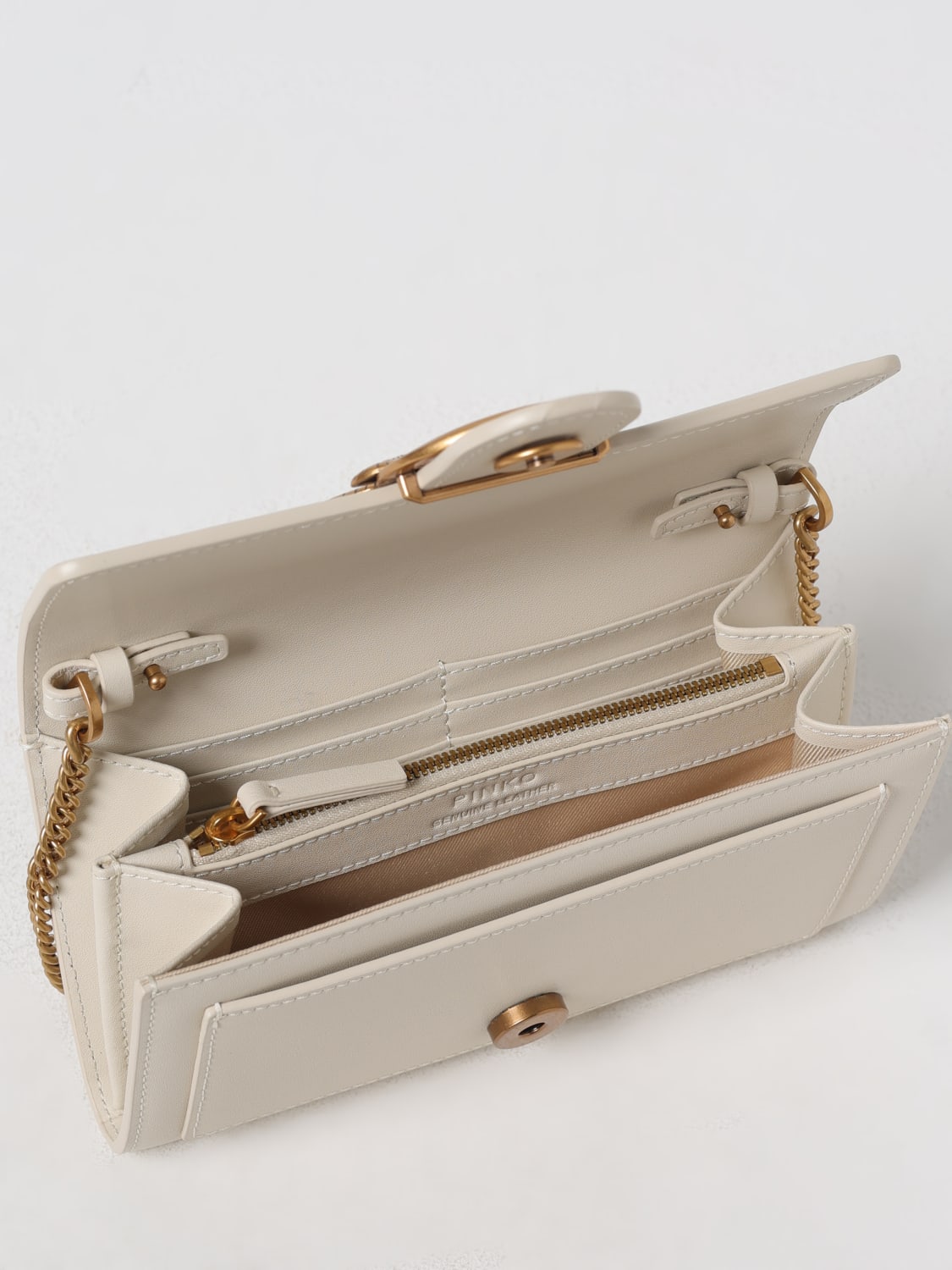 PINKO WALLET: Wallet woman Pinko, White - Img 3