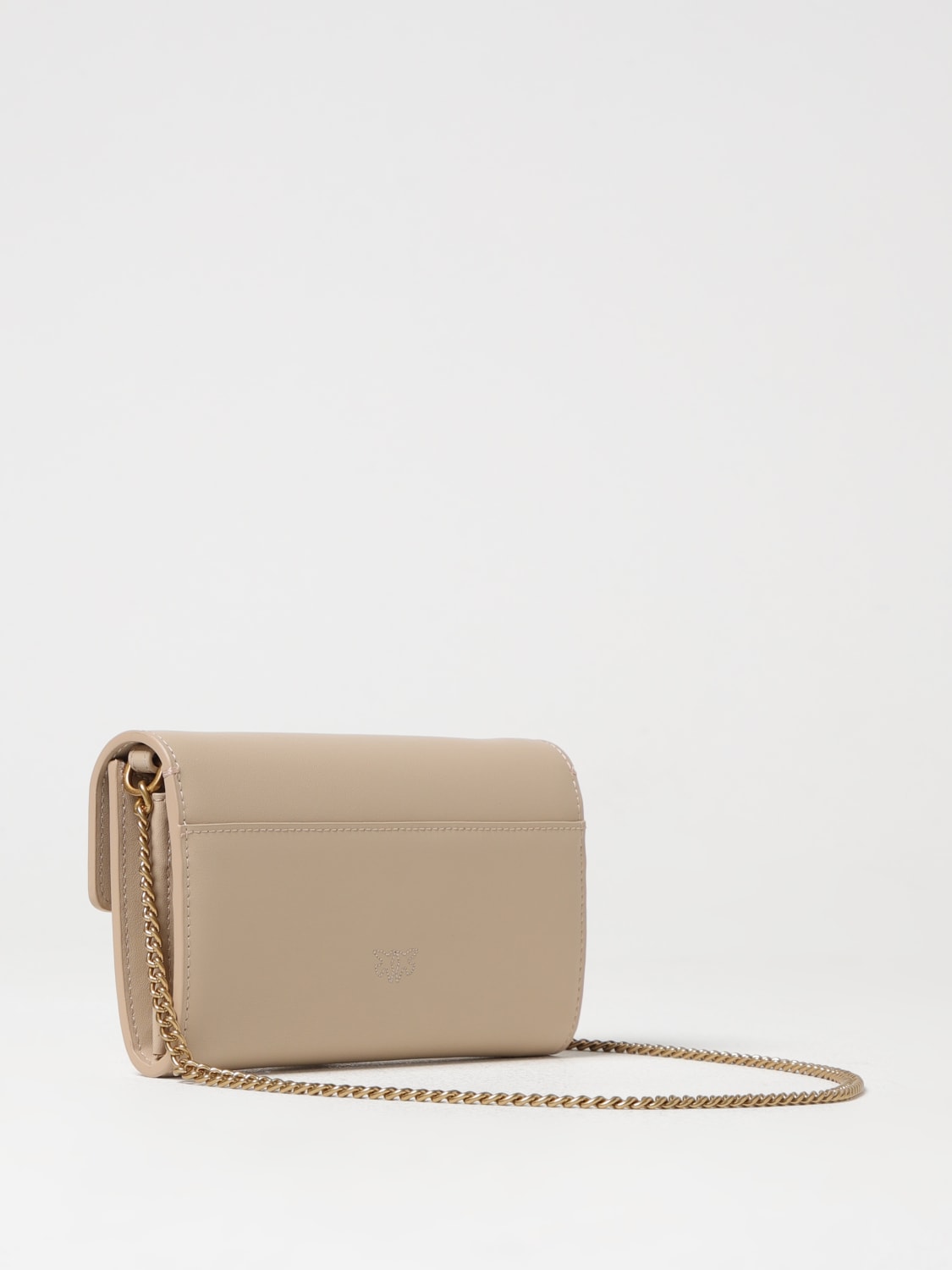 PINKO WALLET: Wallet woman Pinko, Beige - Img 3