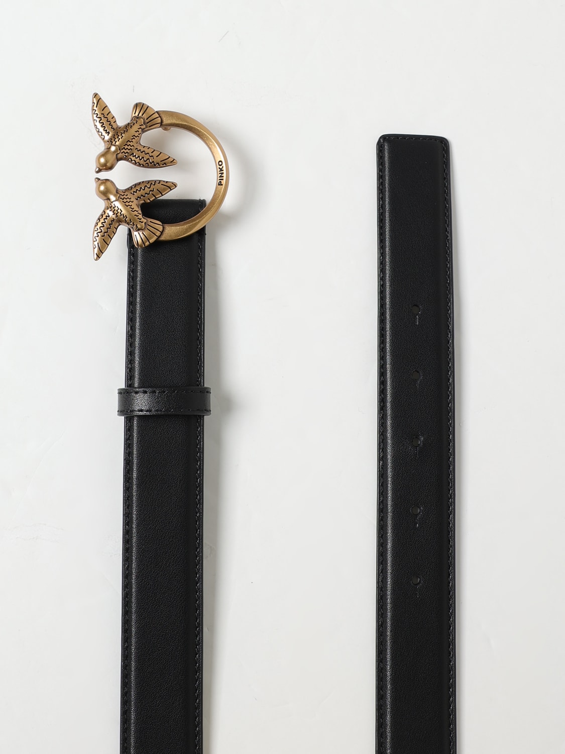 PINKO: Belt woman - Black | Pinko belt 100125A0F1 online at