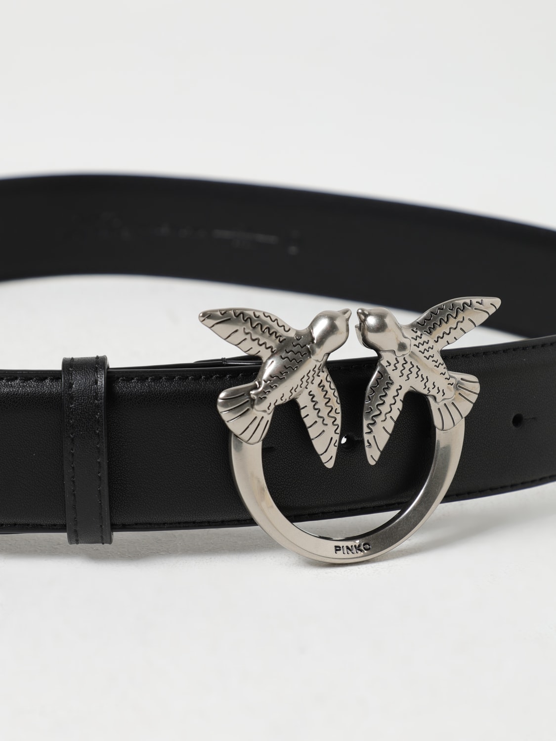 ベルト PINKO Woman Belt Leather 100120A0F1 L84Q PINKO: Belt woman - Black 1 | Pinko belt 100120A0F1 online