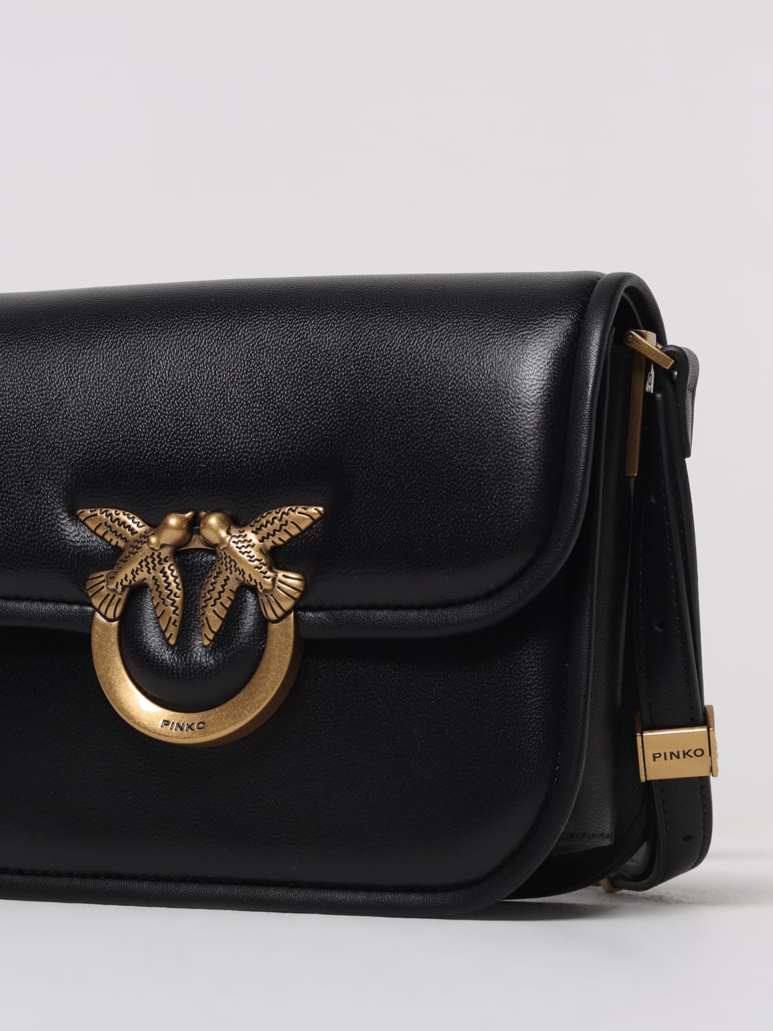 PINKO MINI BAG: Shoulder bag woman Pinko, Black - Img 3