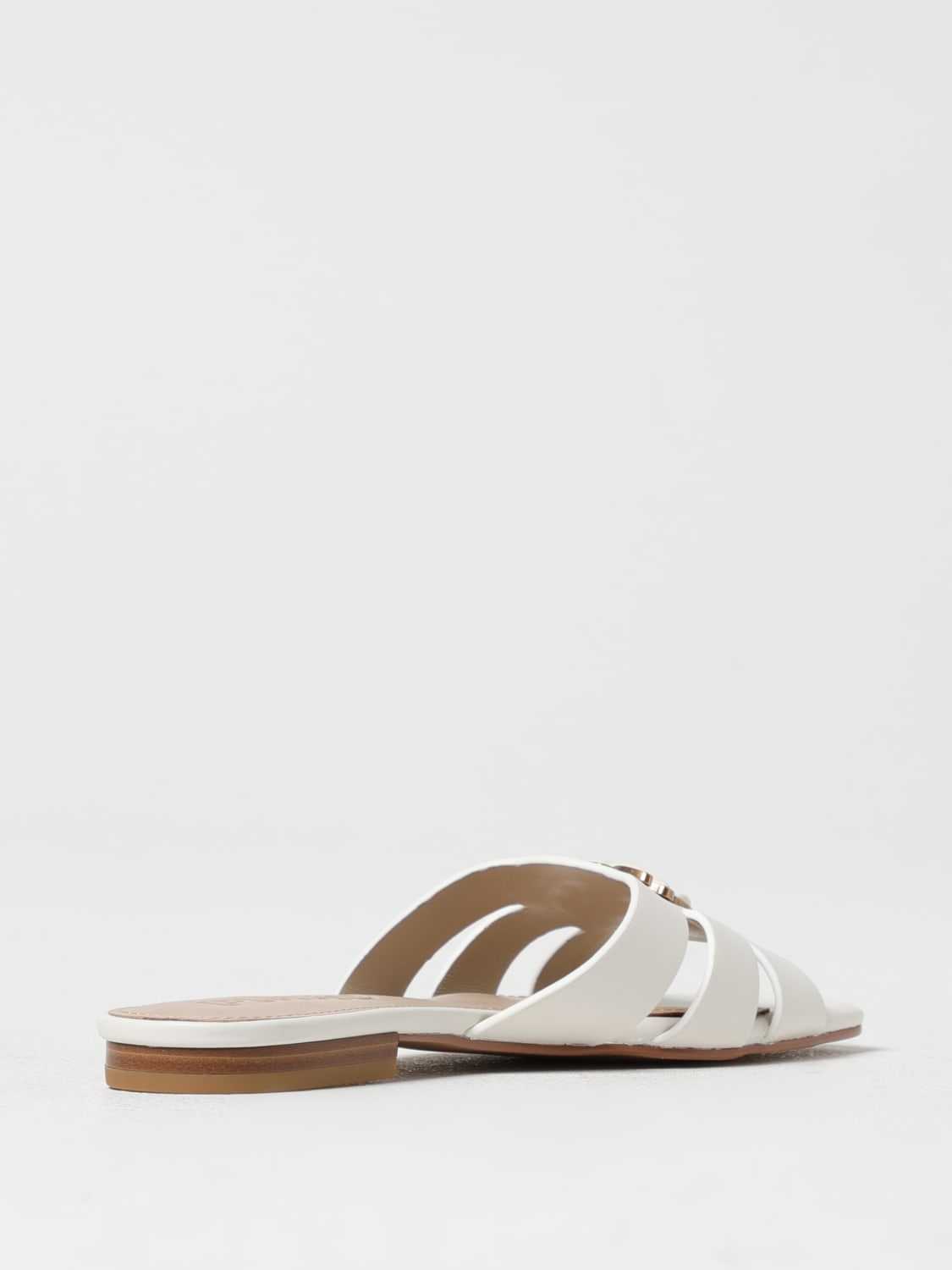 サンダル・ミュール PINKO Women Sandals SD0313P003Z12 White PINKO: Shoes woman - White | Pinko flat sandals SD0313P003