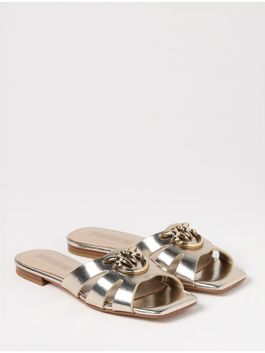 サンダル・ミュール PINKO Women Sandals SD0313P003 I35 Beige Marli 09 women's leather sandal sd0313p003 Milk | Caposerio.com