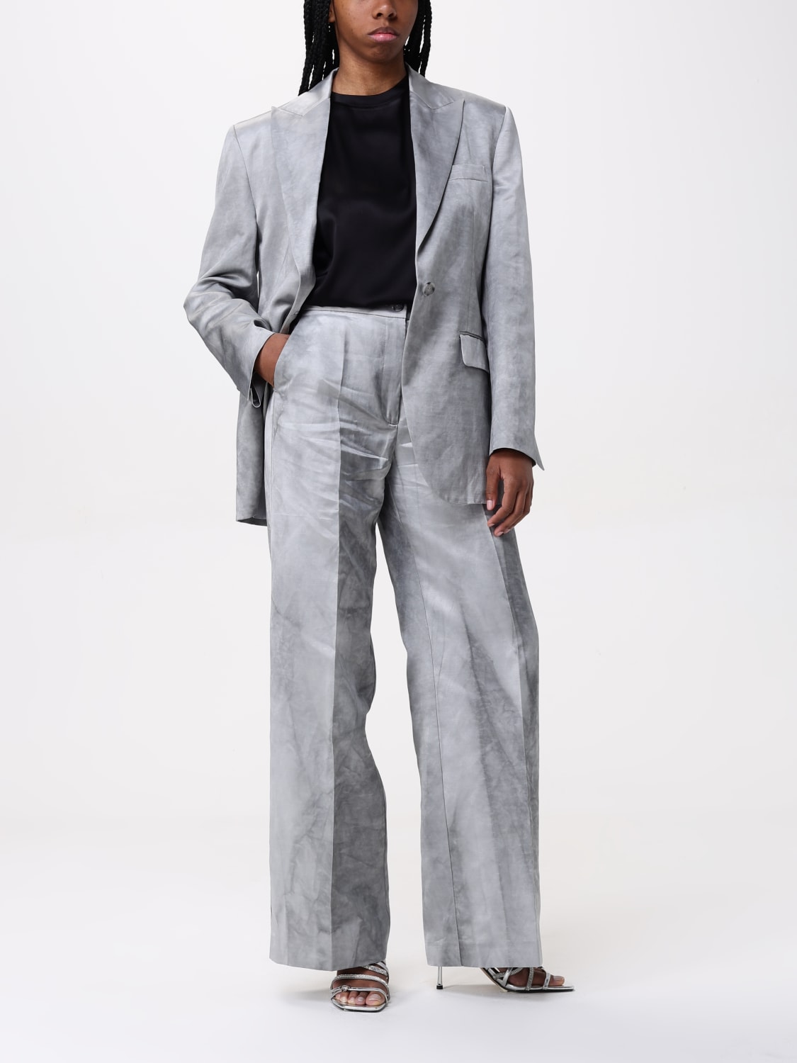 アウターその他 PINKO Woman Blazer Pearl 104716A2BP I53 PINKO: Blazer woman - Pearl | Pinko blazer 104716A2BP online