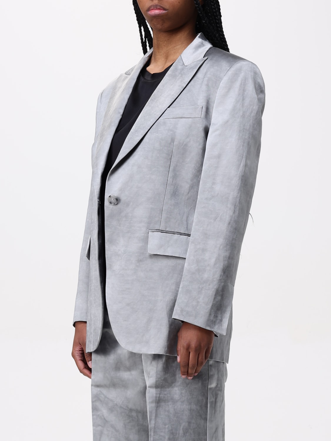 アウターその他 PINKO Woman Blazer Pearl 104716A2BP I53 PINKO: Blazer woman - Pearl | Pinko blazer 104716A2BP online