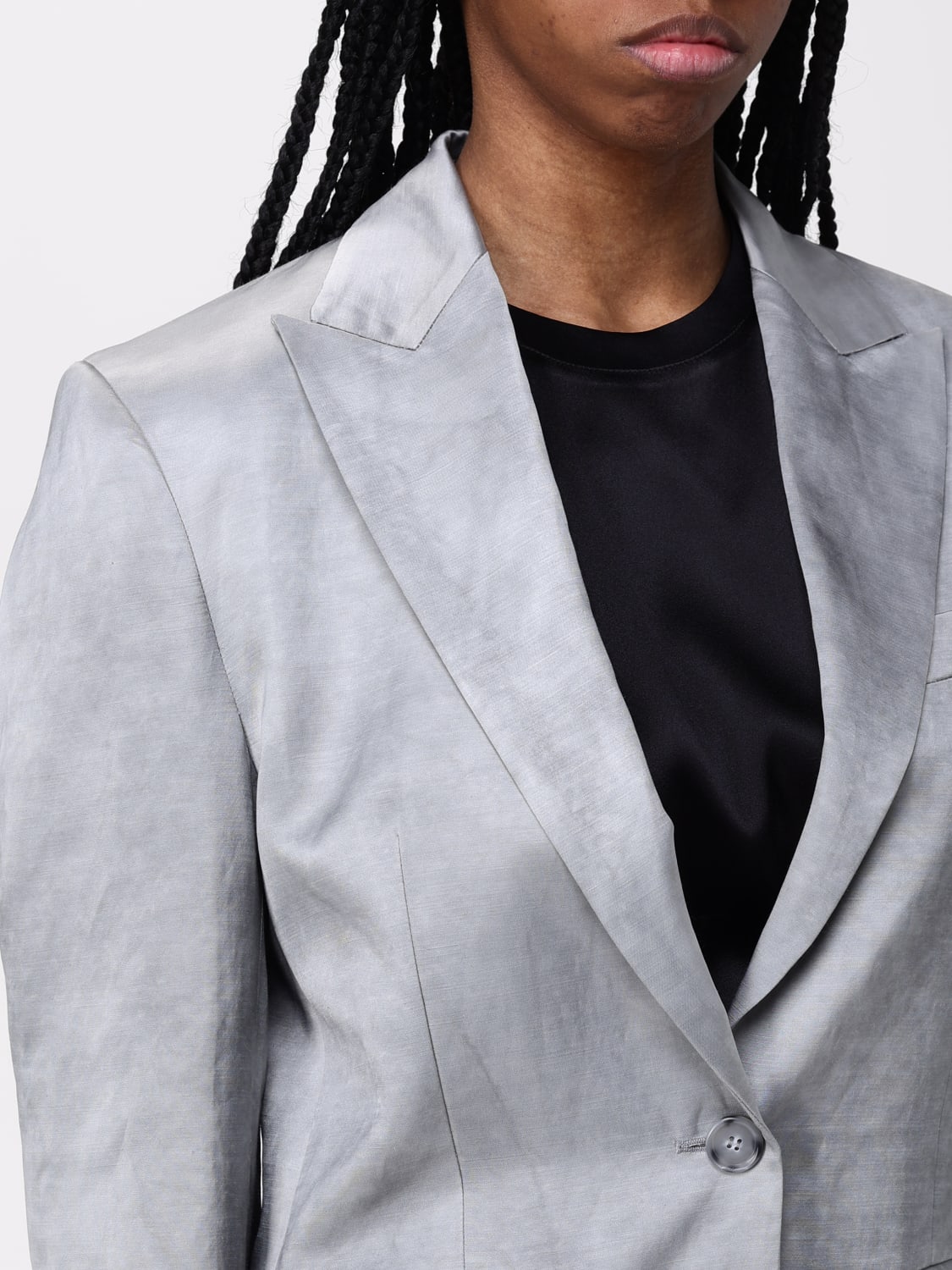 アウターその他 PINKO Woman Blazer Pearl 104716A2BP I53 PINKO: Blazer woman - Pearl | Pinko blazer 104716A2BP online