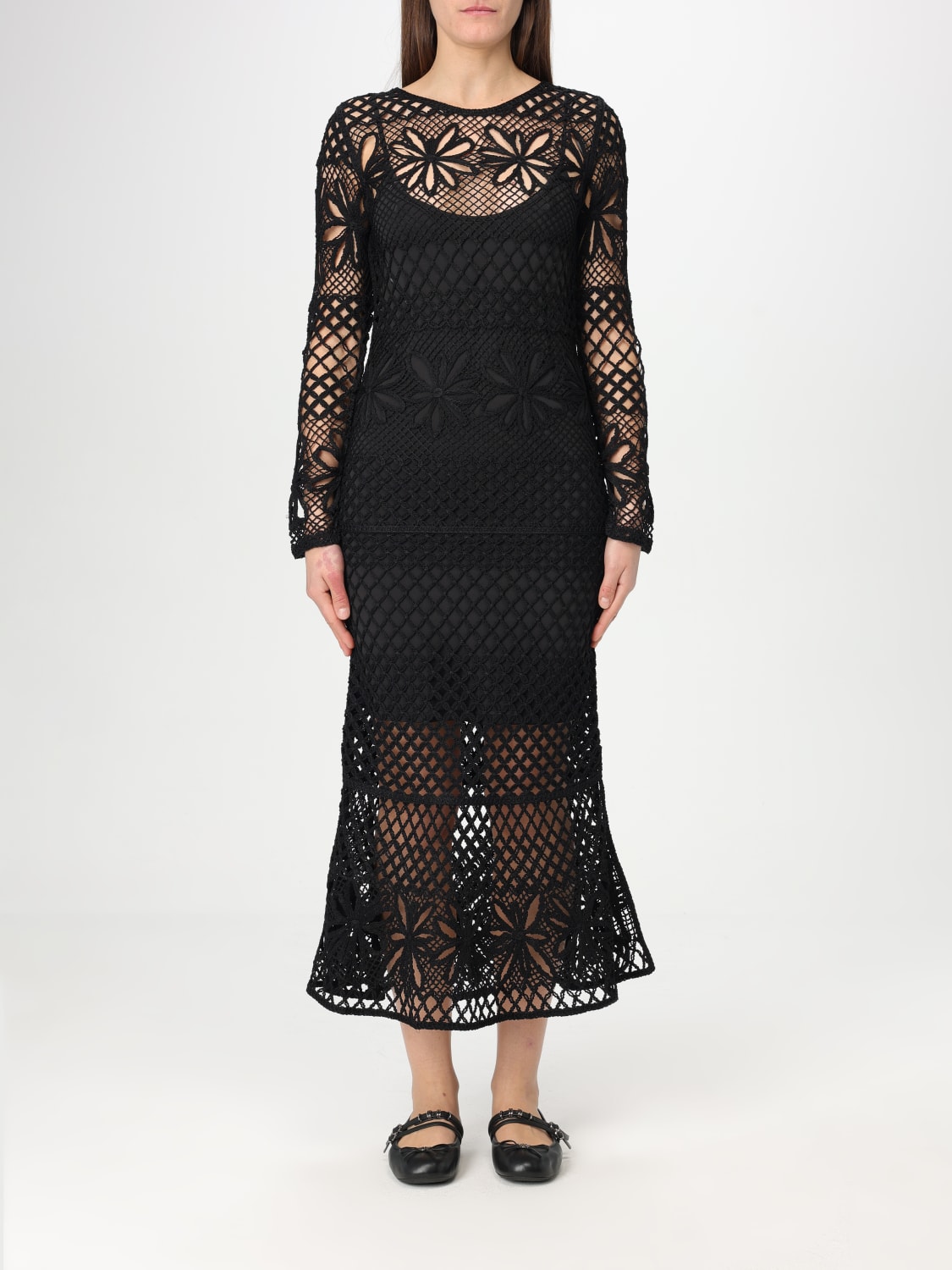 ワンピース PINKO Woman Dress Black 104731A2FF Z99 PINKO: Dress woman - Black | Pinko dress 104731A2FF online
