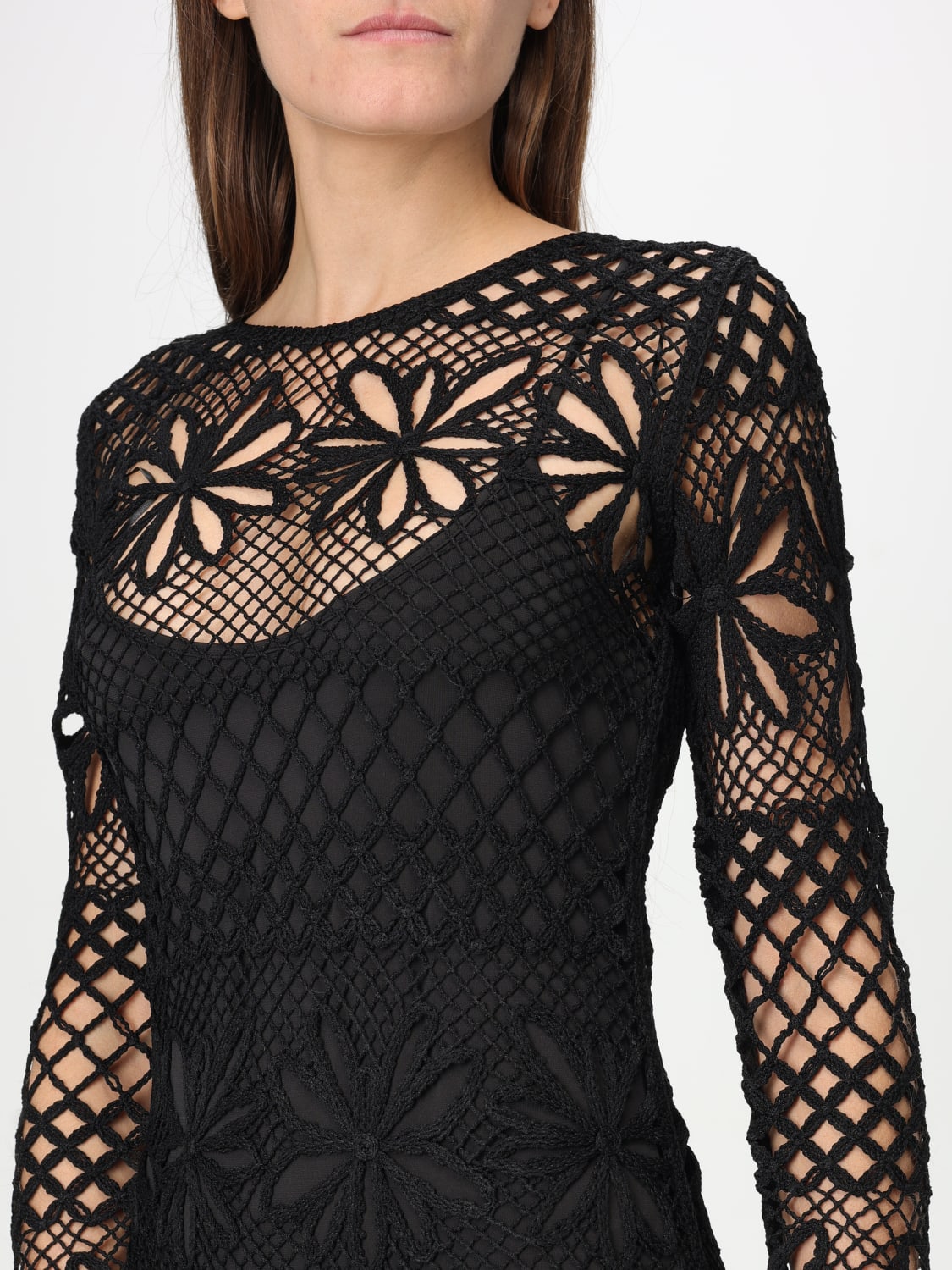 ワンピース PINKO Woman Dress Black 104731A2FF Z99 PINKO: Dress woman - Black | Pinko dress 104731A2FF online