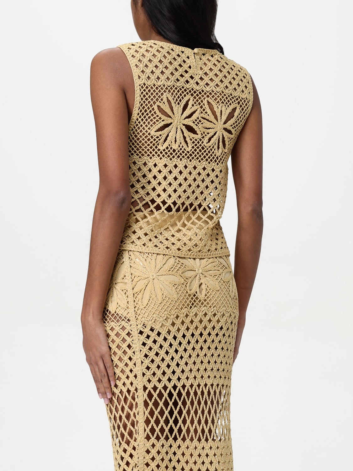 PINKO TOP: Top woman Pinko, Yellow - Img 3