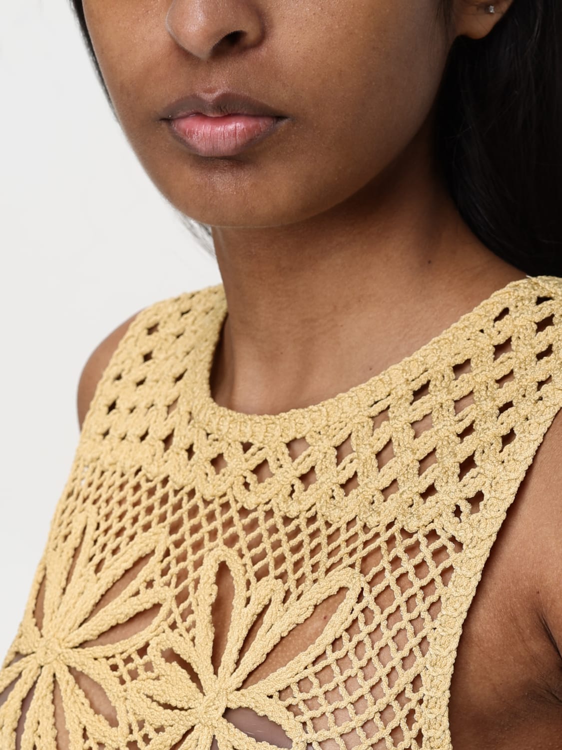 PINKO TOP: Top woman Pinko, Yellow - Img 4