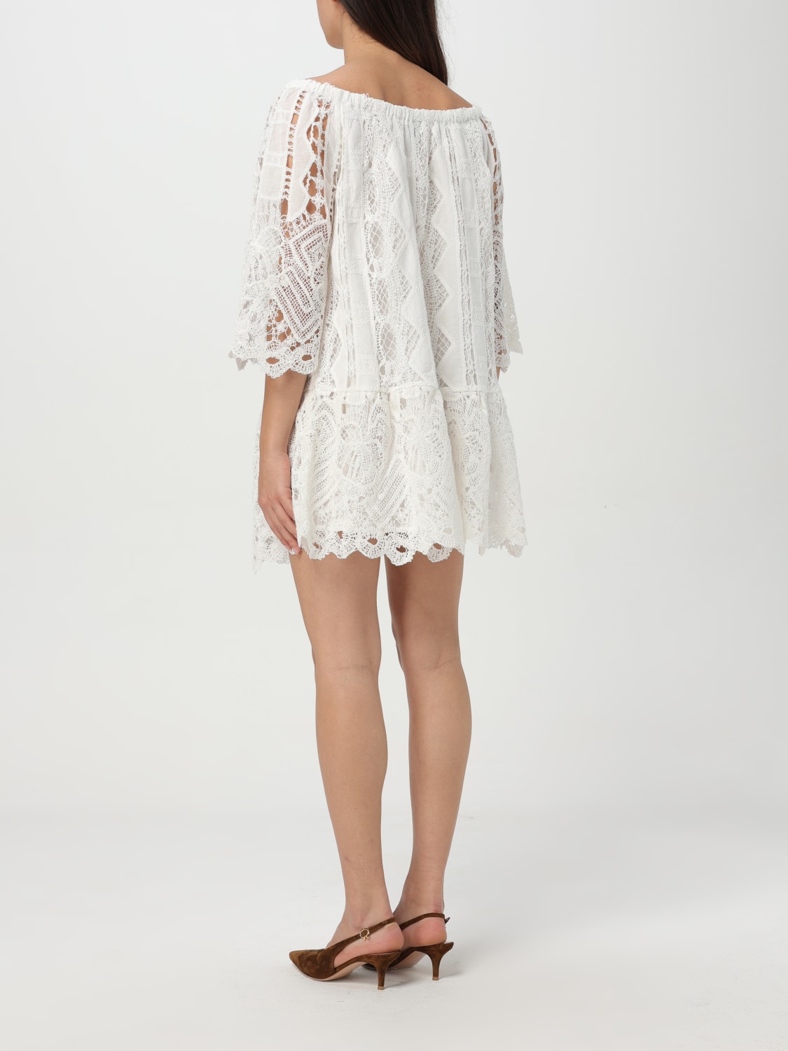 PINKO: Dress woman - White | Pinko dress 104797A2G9 online
