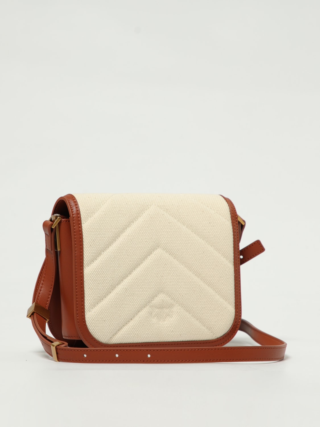 PINKO CROSSBODY BAG: Shoulder bag woman Pinko, Beige - Img 2