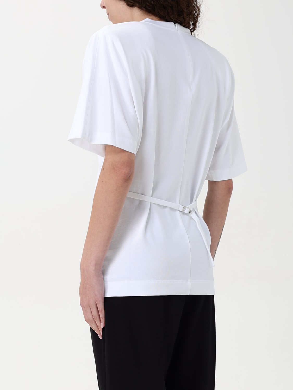 PINKO: T-shirt in cotone - Bianco | T-Shirt Pinko 105217A2M2