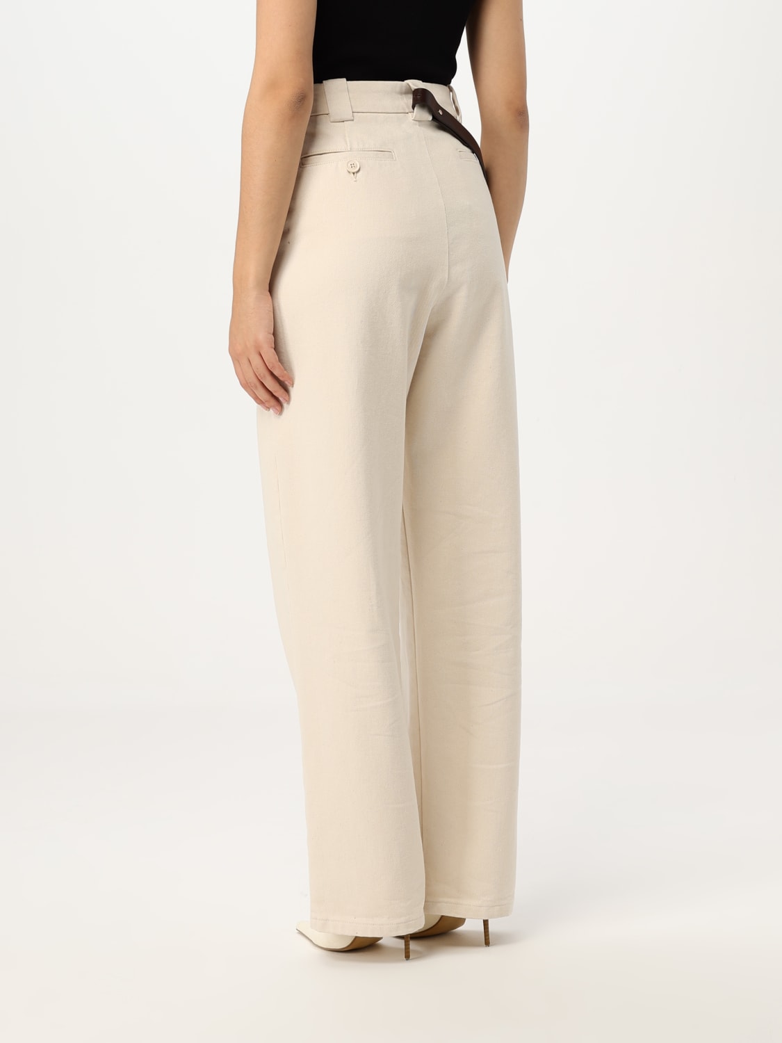 ボトムスその他 PINKO Women Pants 105071A2JPC21 Beige PINKO: Pants woman - Beige | Pinko pants 105071A2JP online