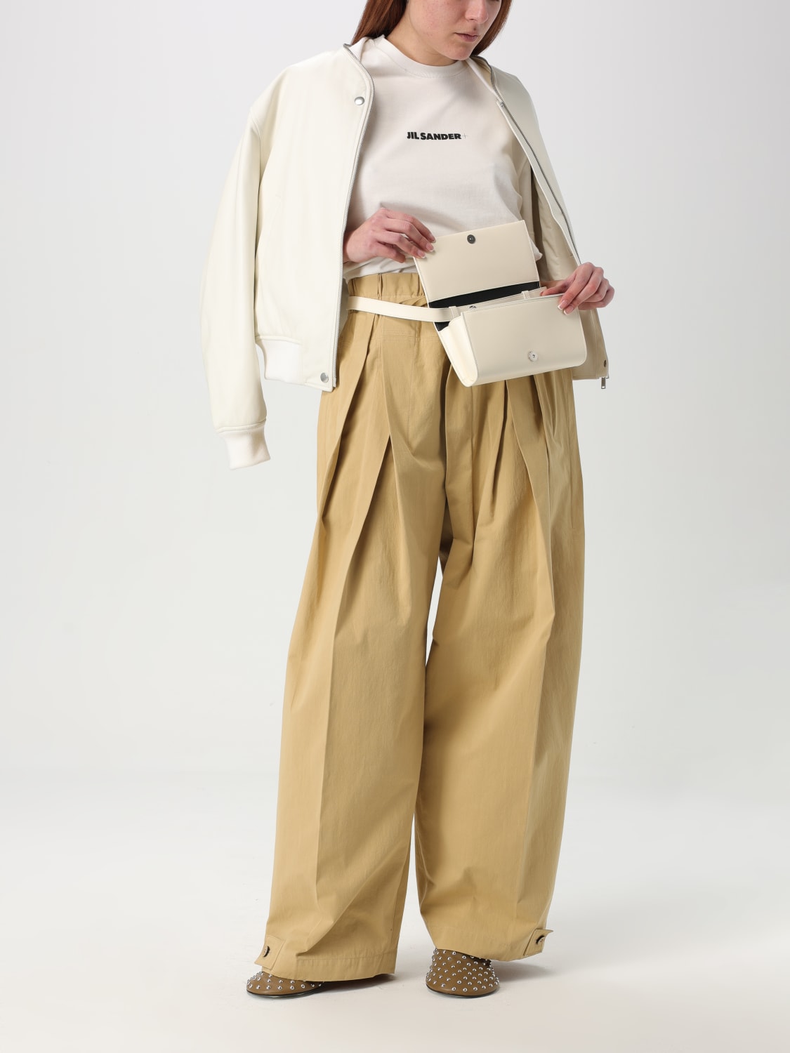 JIL SANDER CAMISETA: Camiseta mujer Jil Sander, Nata - Img 2