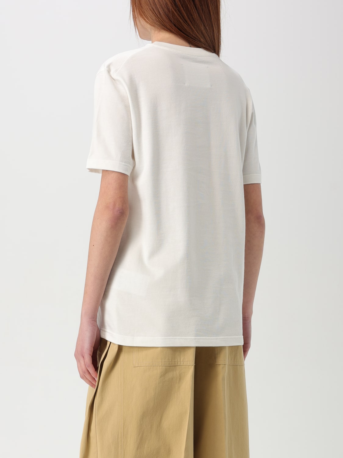 JIL SANDER CAMISETA: Camiseta mujer Jil Sander, Nata - Img 3