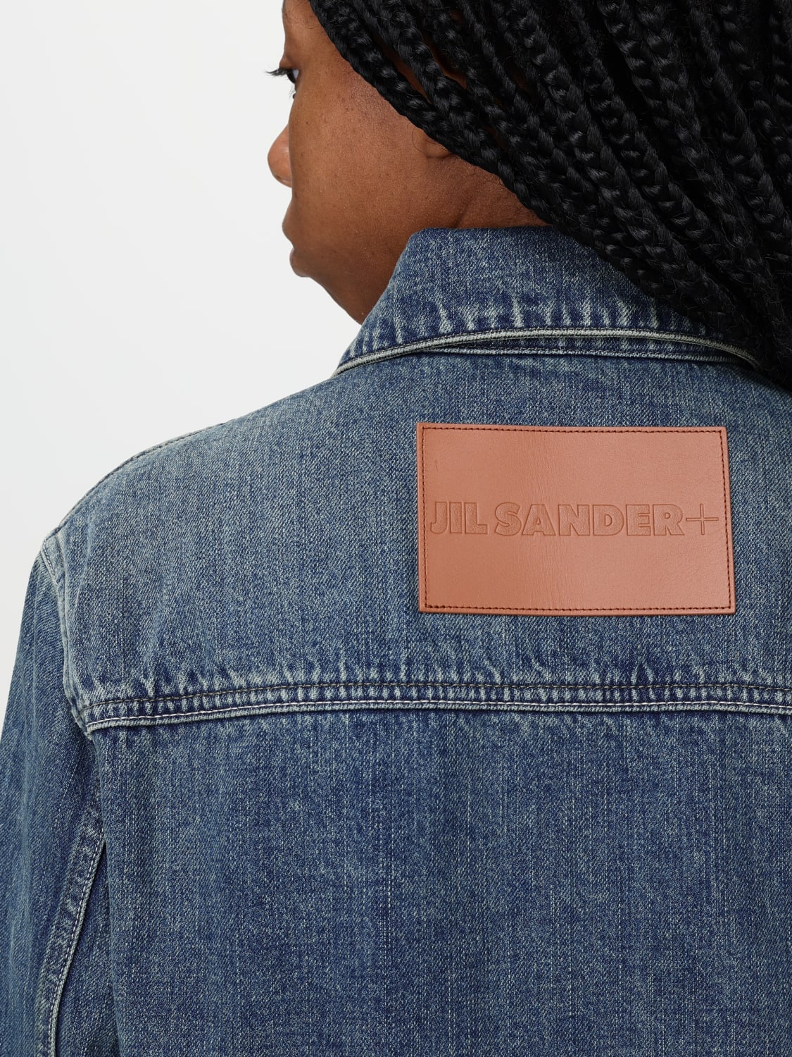 ジャケット JIL SANDER Woman Jacket Denim J40SW0007J45291 420 Denim Jacket Woman | Jil Sander Official Online Store