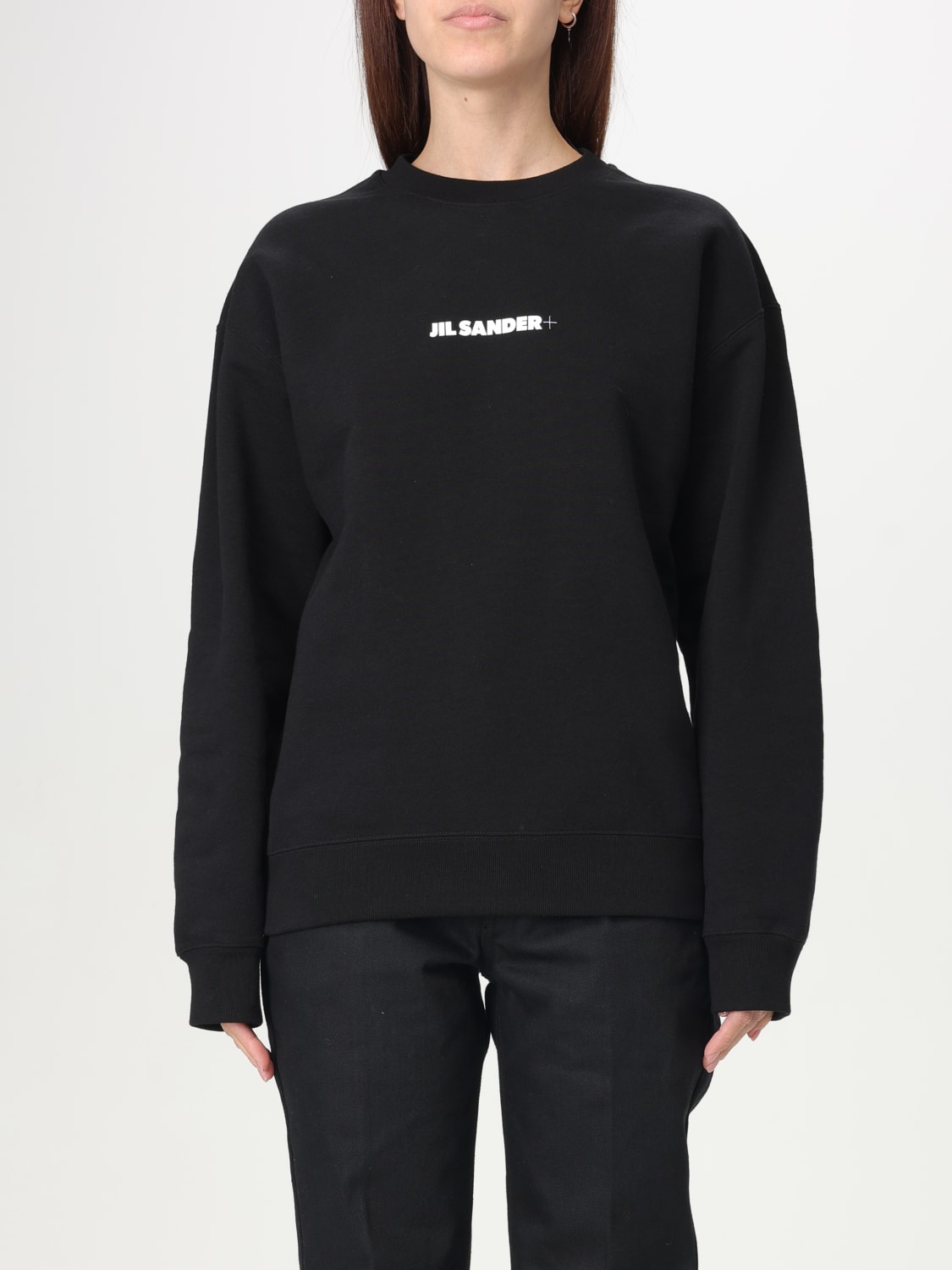 その他 Jil Sander Jil Sander+ Sweatshirt (J40GU0122 J20039 001) JIL SANDER: Sweatshirt woman - Black | Jil Sander sweatshirt