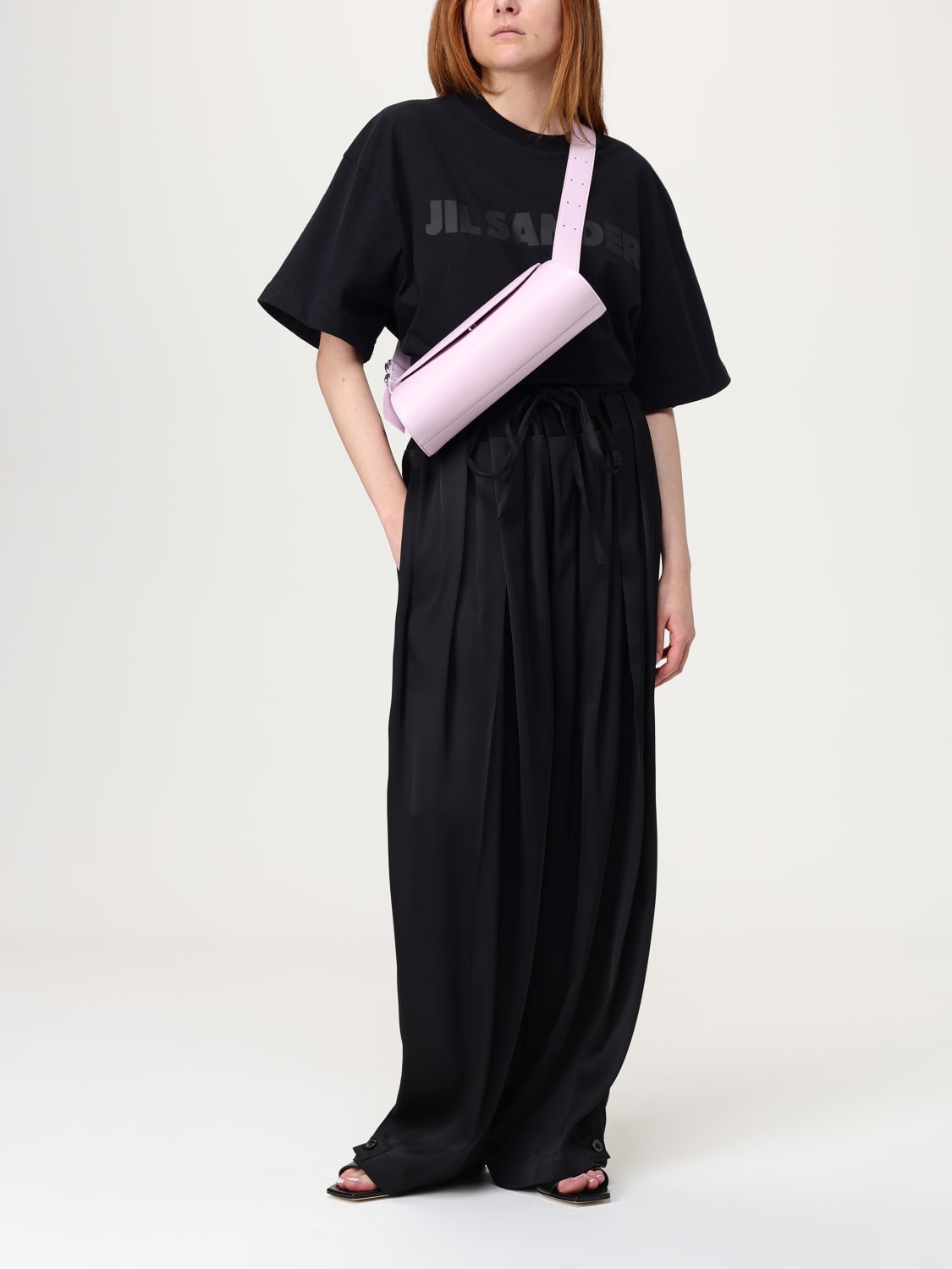 ショルダーバッグ・ポシェット JIL SANDER Woman Shoulder bag Lilac J07WD0023P5355 539 JIL SANDER: Shoulder bag woman - Lilac | Jil Sander shoulder