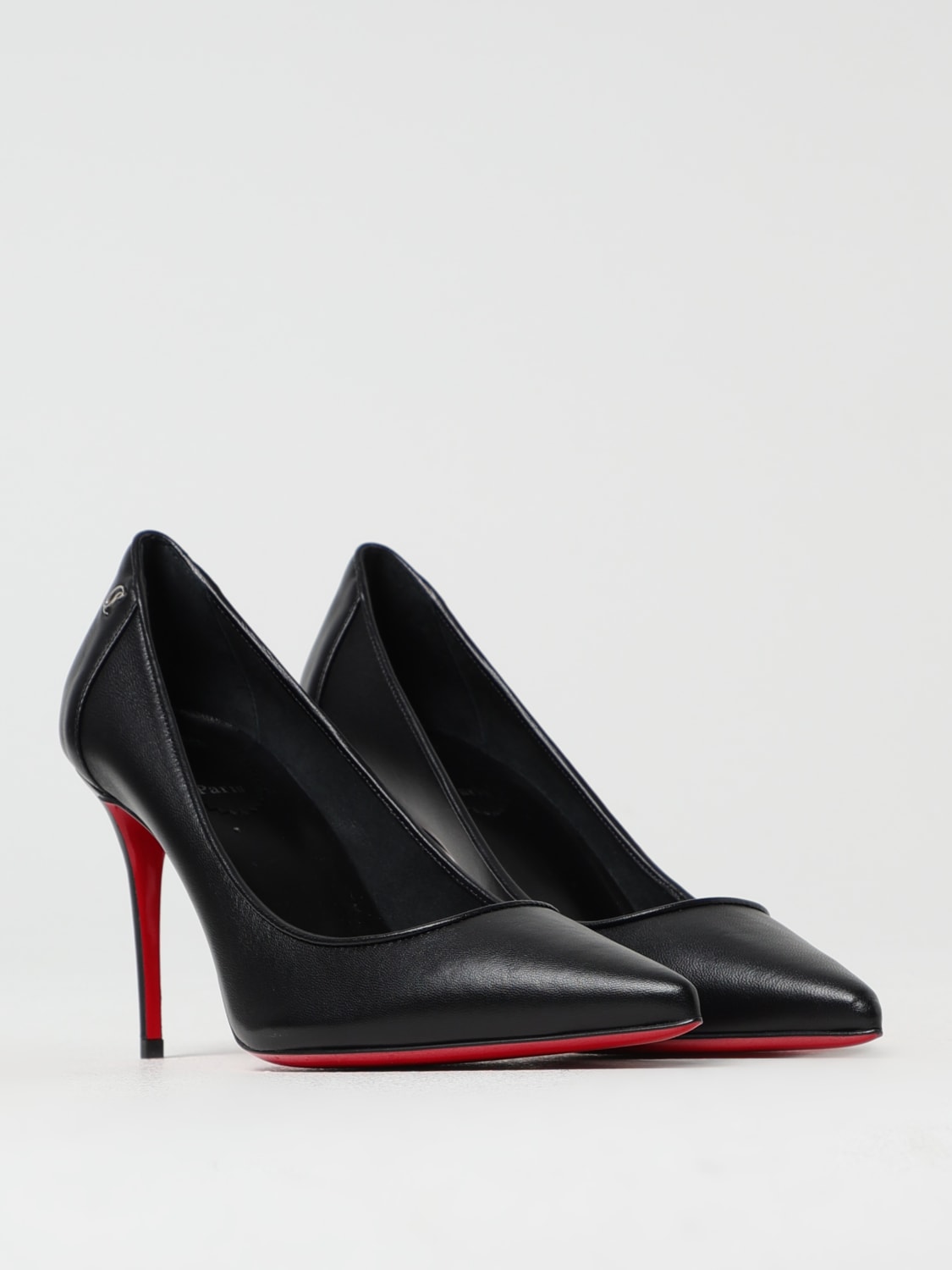 CHRISTIAN LOUBOUTIN DÉCOLLETÉ: Décolleté Kate Christian Louboutin in nappa, Nero - Img 2