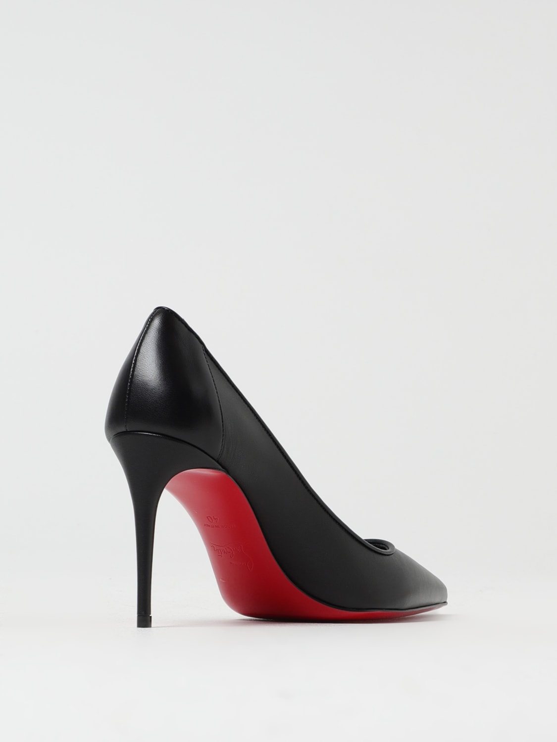 CHRISTIAN LOUBOUTIN DÉCOLLETÉ: Décolleté Kate Christian Louboutin in nappa, Nero - Img 3