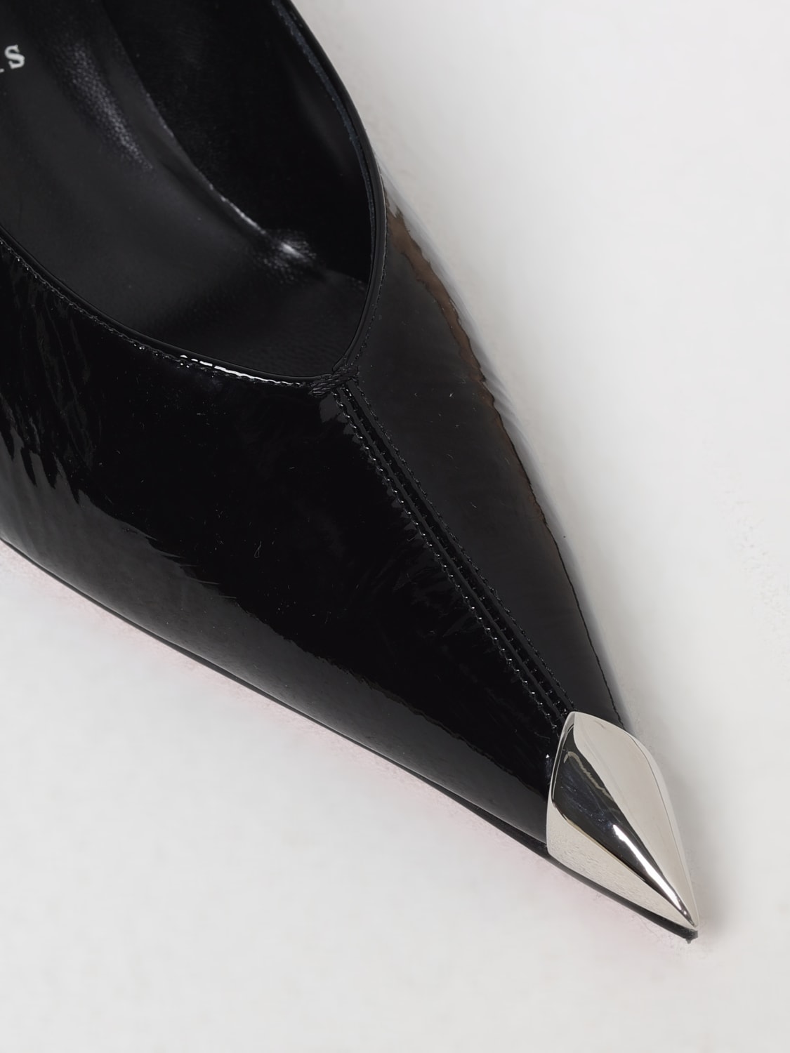 CHRISTIAN LOUBOUTIN DÉCOLLETÉ: Décolleté Christian Louboutin in vernice , Nero - Img 4