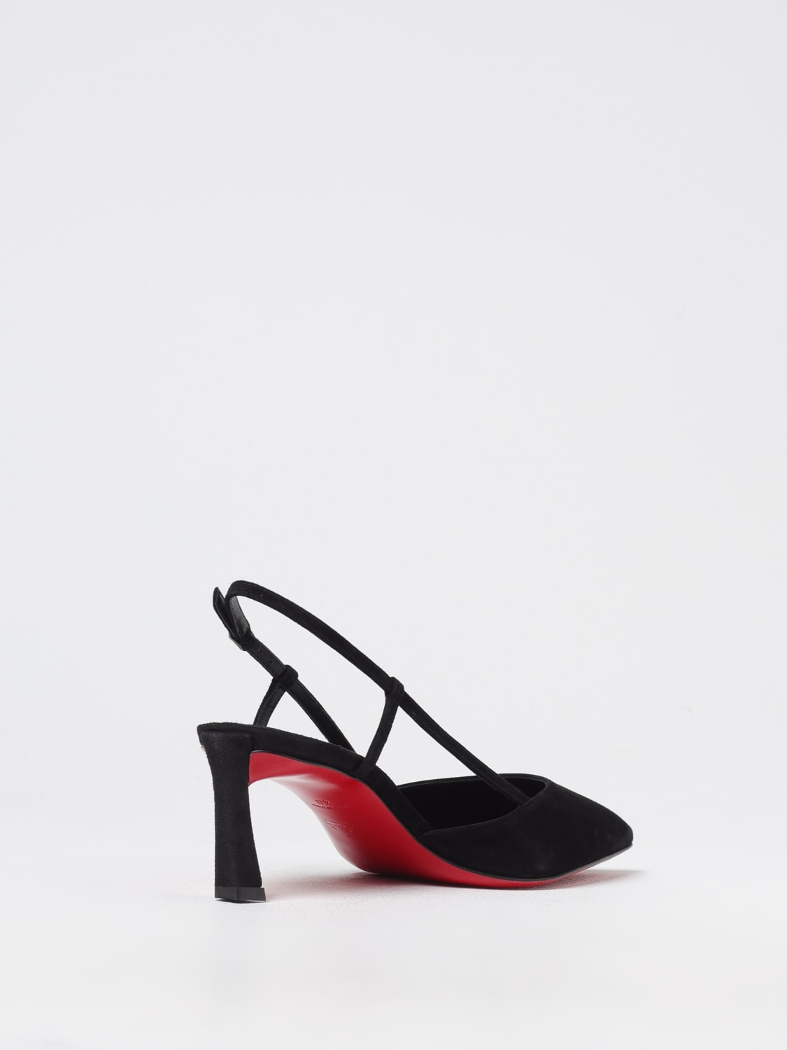 CHRISTIAN LOUBOUTIN DÉCOLLETÉ: Slingback Condoroline Christian Louboutin in camoscio , Nero - Img 3
